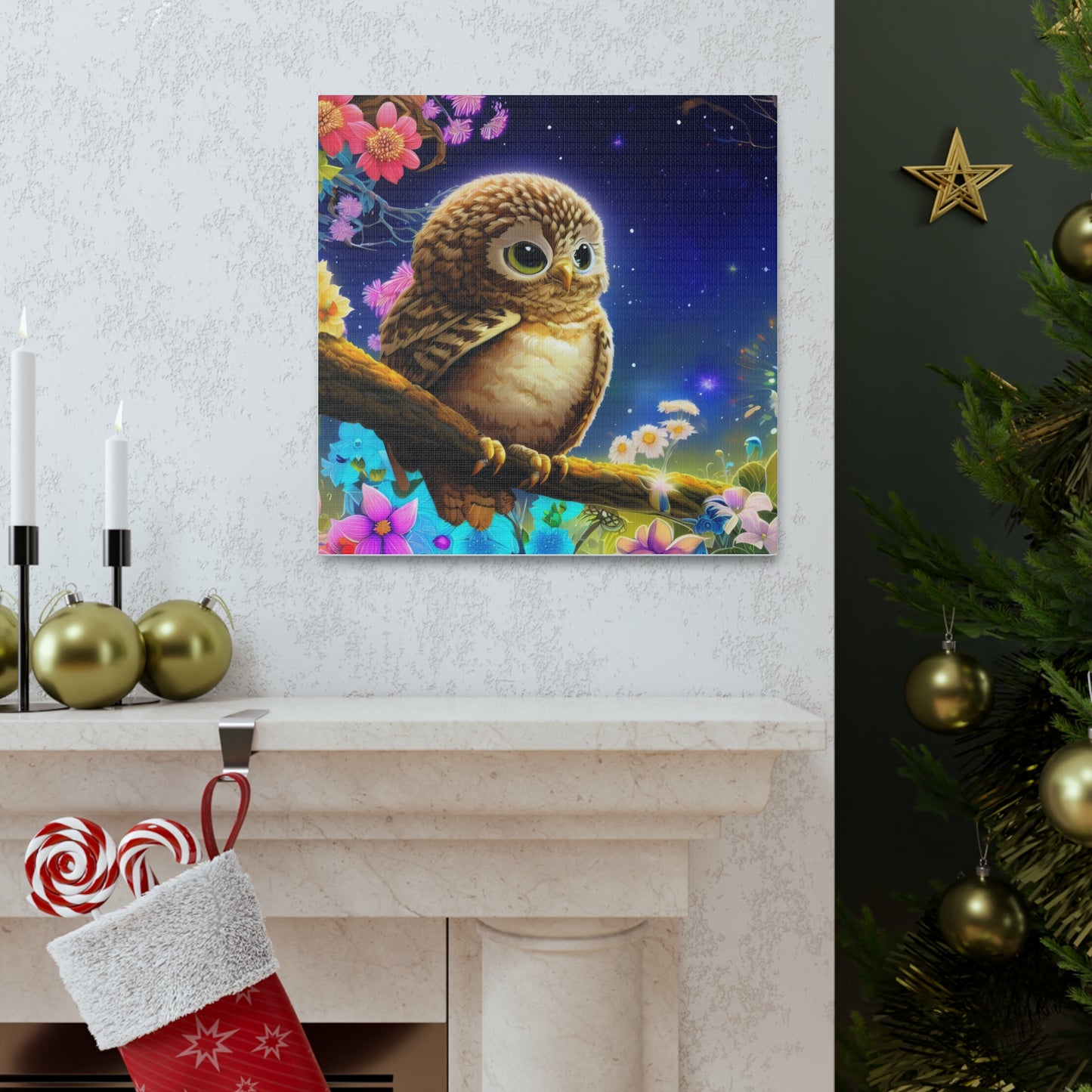 Missouri Owl - Canvas Wall Art