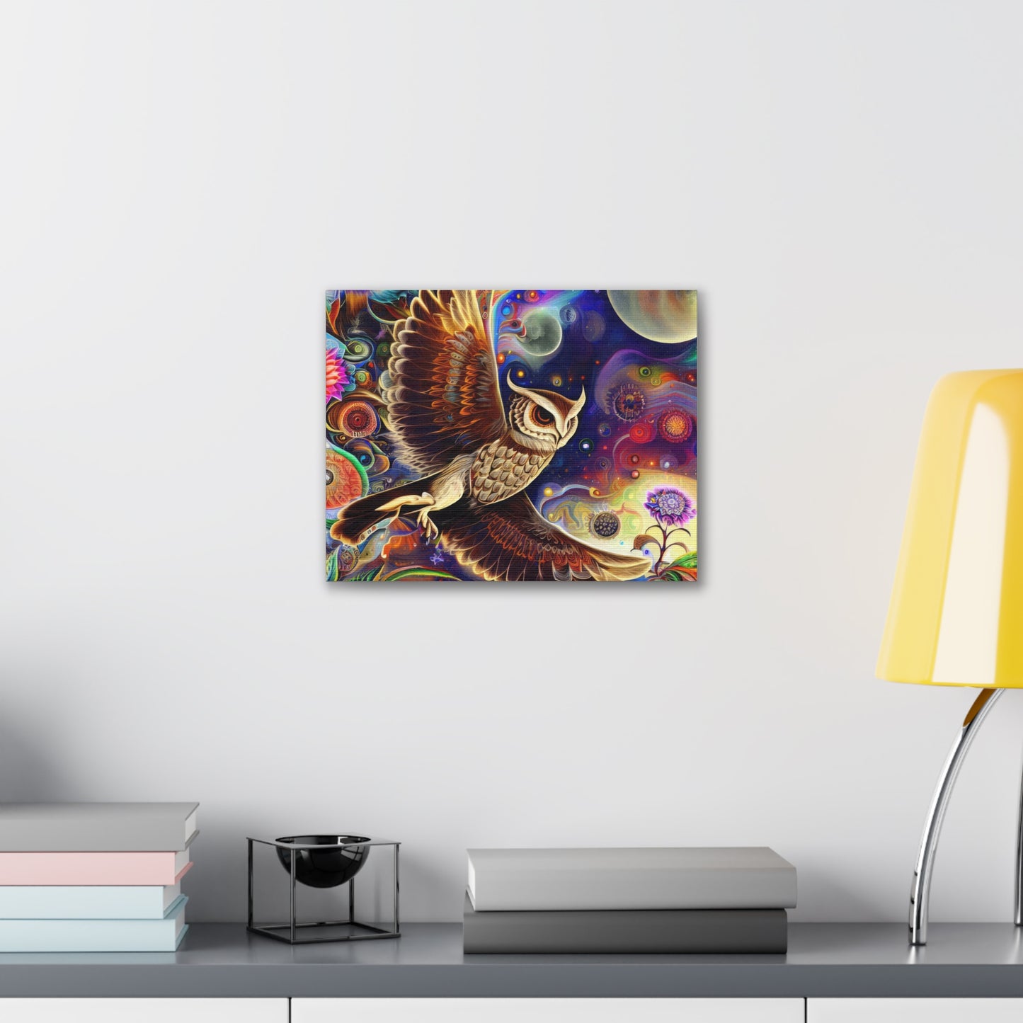 Michigan Owl - Canvas Wall Art