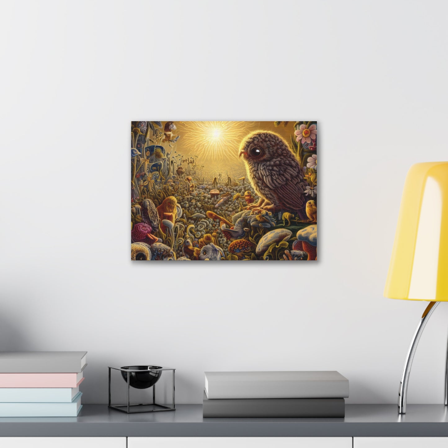 Virginia Owl - Canvas Wall Art