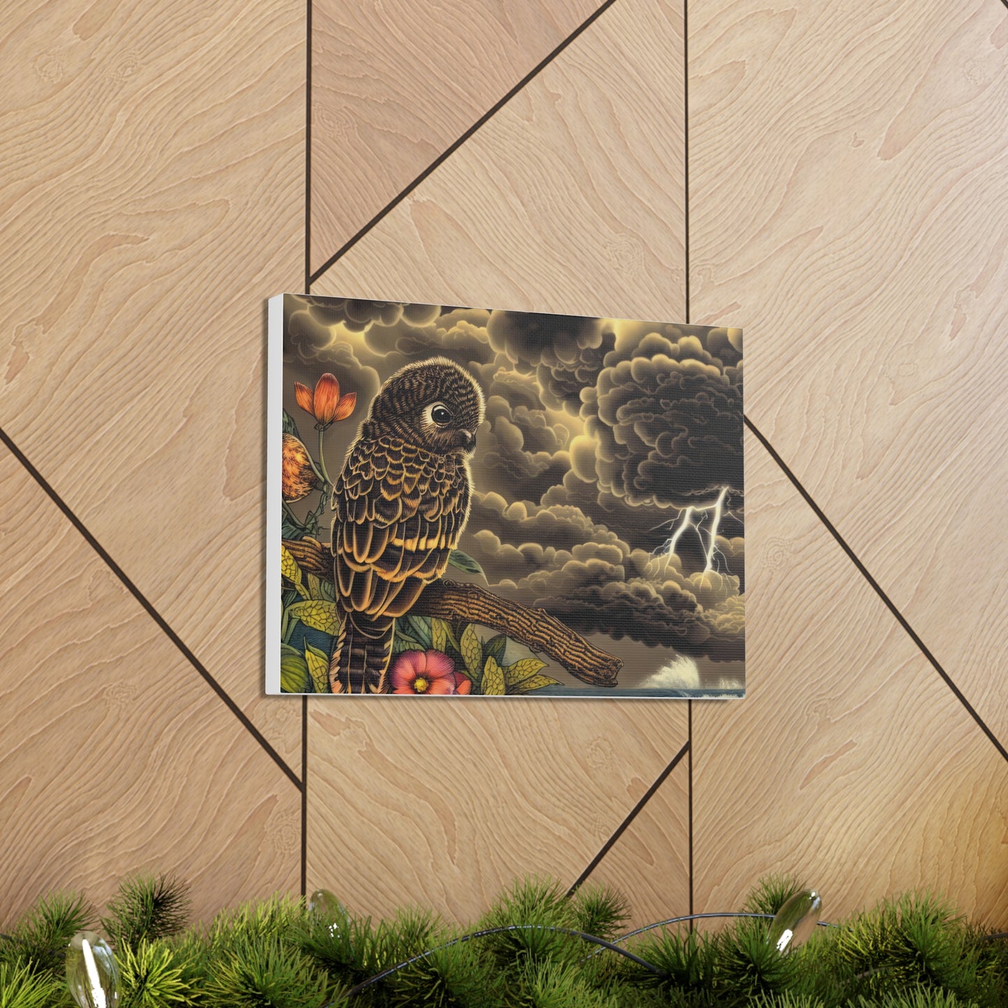 Alabama Owl - Canvas Wall Art