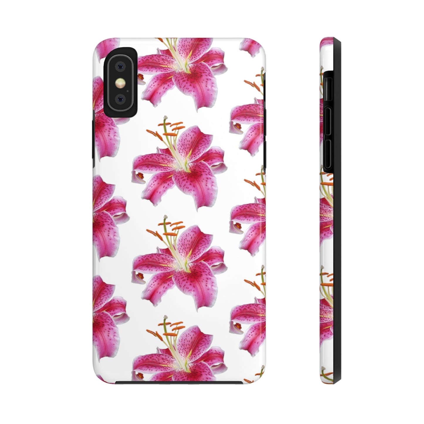 Stargazer Lily White Tough Phone Case