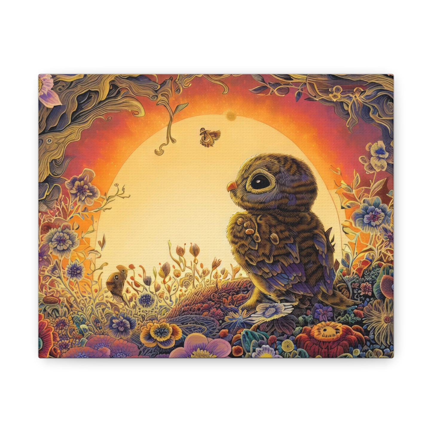 New York Owl - Canvas Wall Art