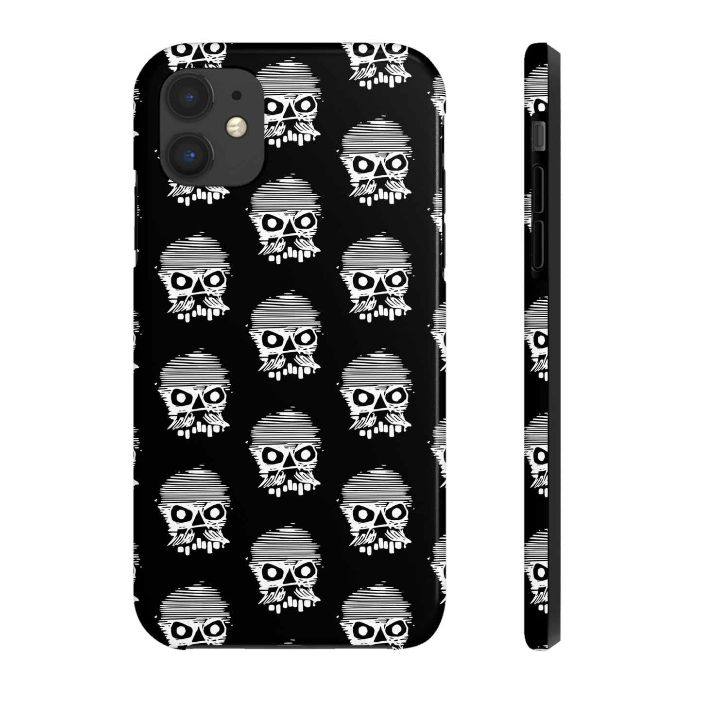 Skull Black Tough Phone Case