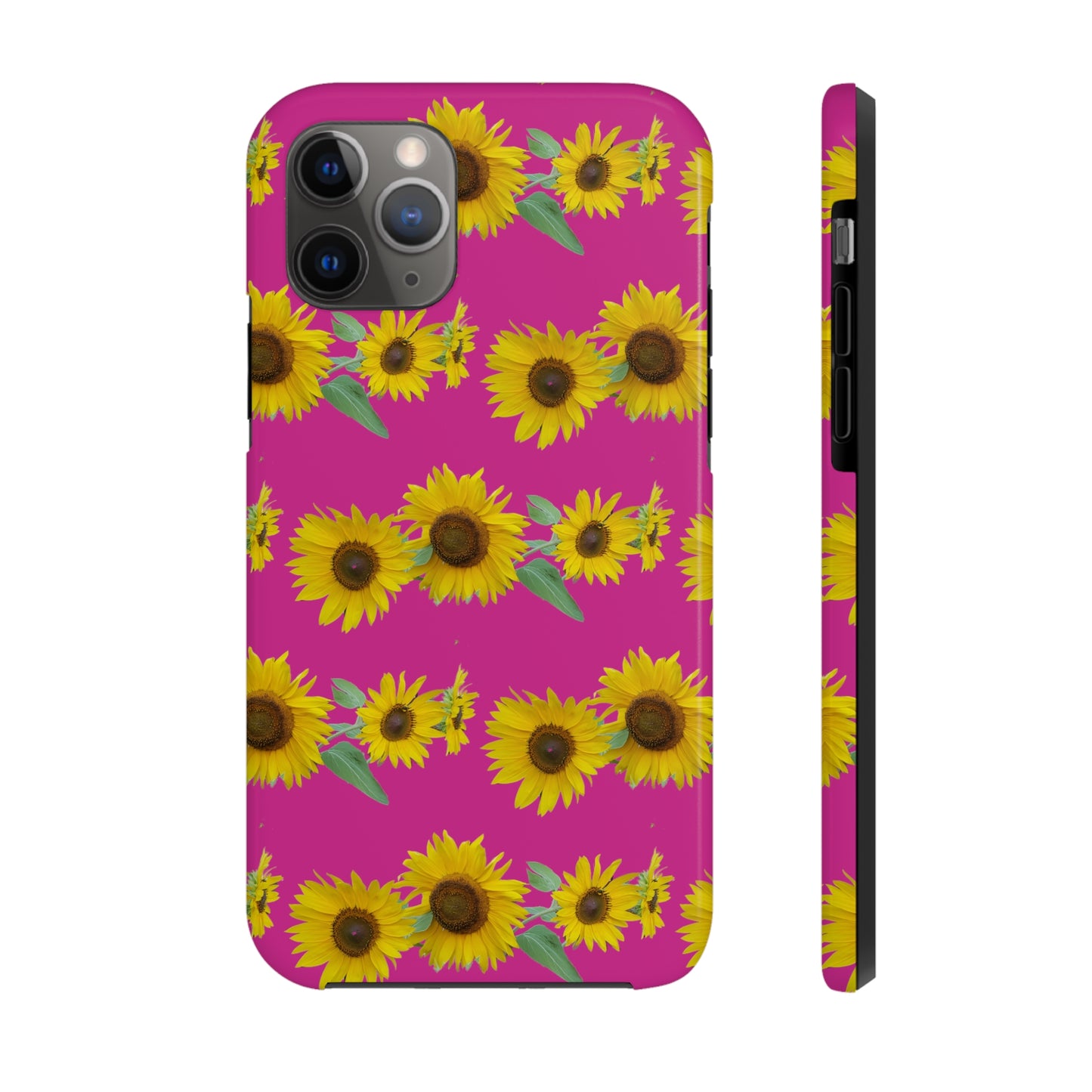 Sunflower Cluster Pink Tough Phone Case