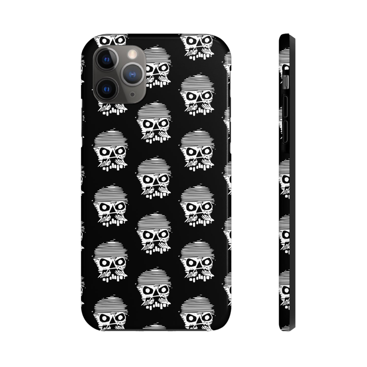 Skull Black Tough Phone Case