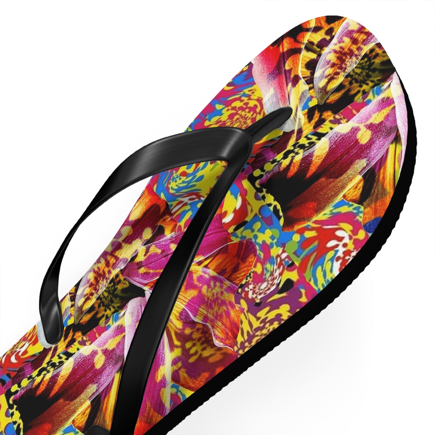 Floral Fiesta Flip Flops