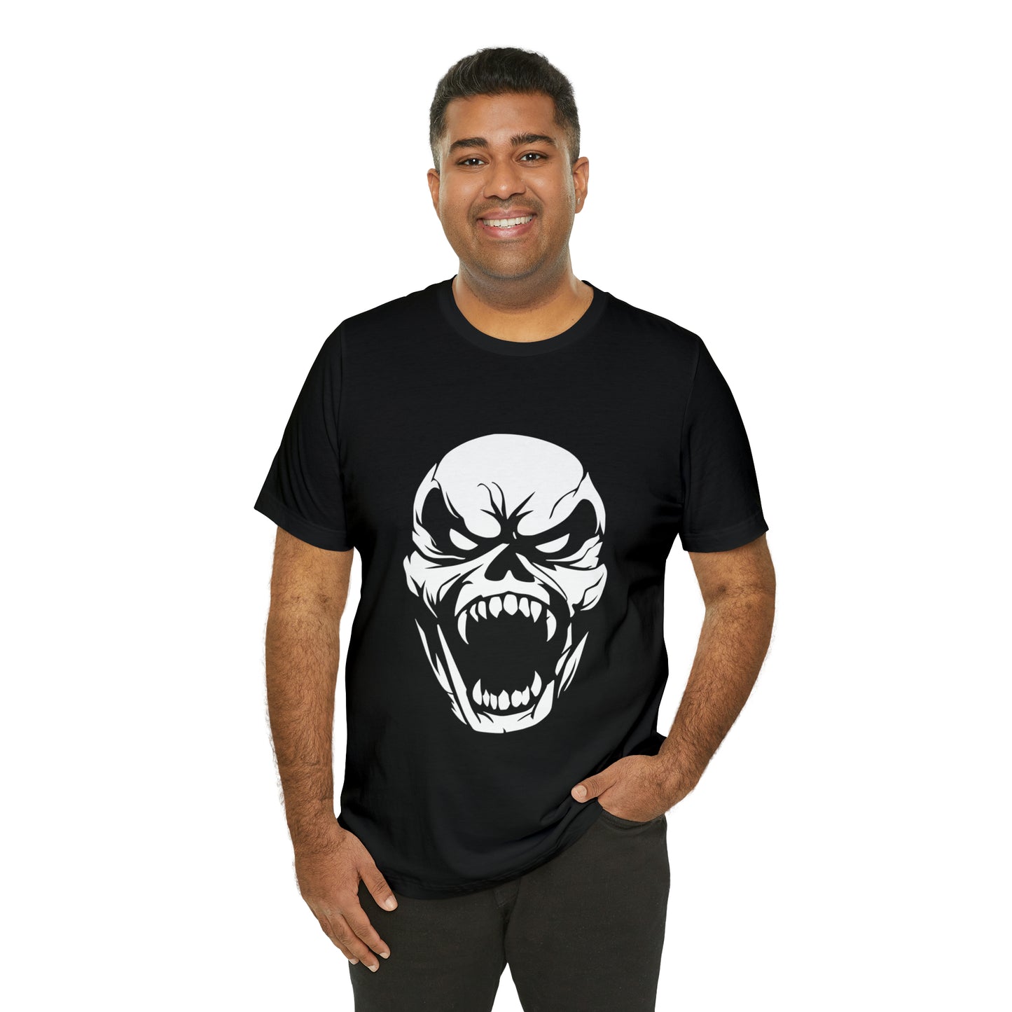 Wild Skull  Unisex Jersey Short Sleeve Tee