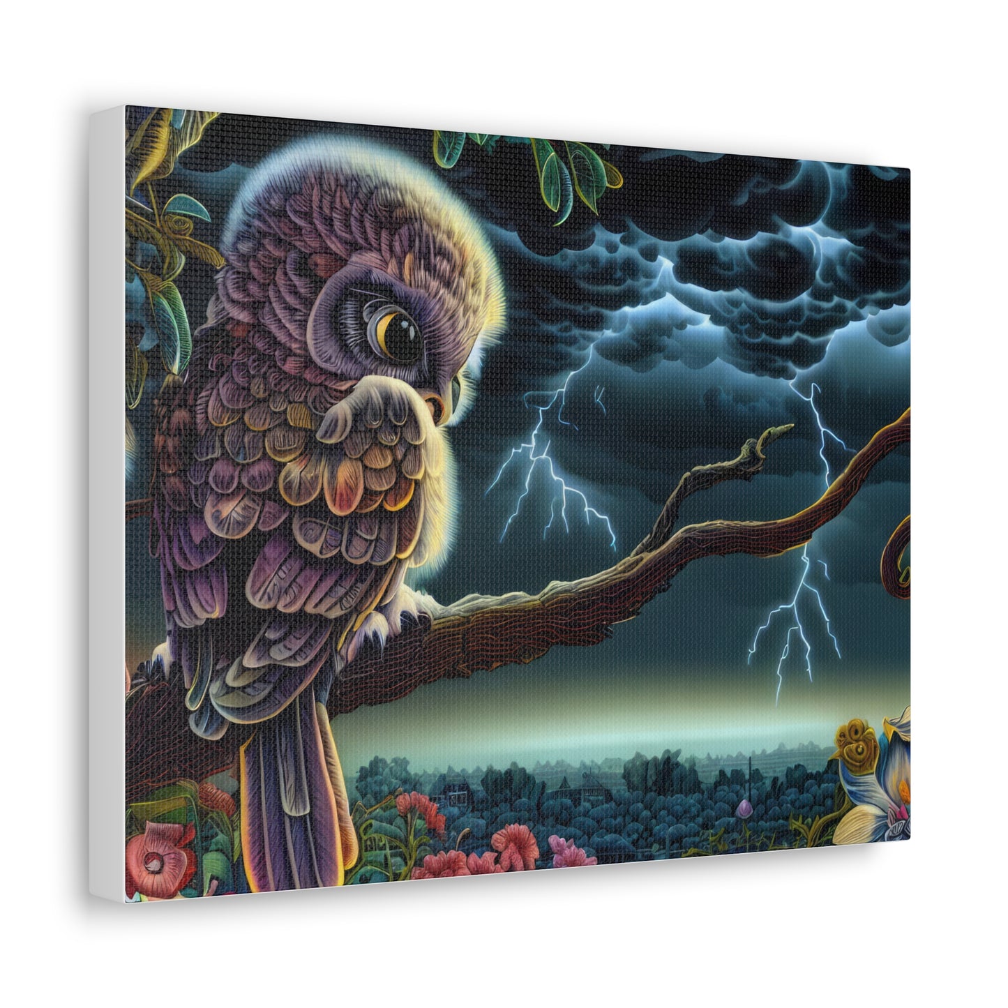 Washington Owl - Canvas Wall Art