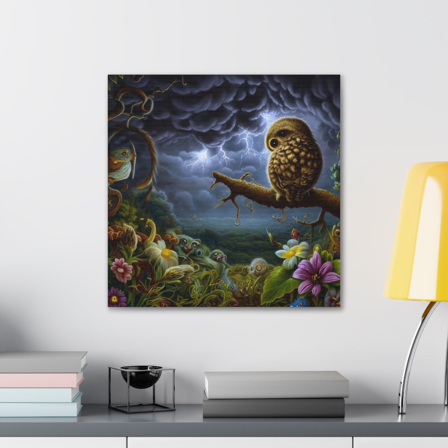 Mississippi Owl - Canvas Wall Art