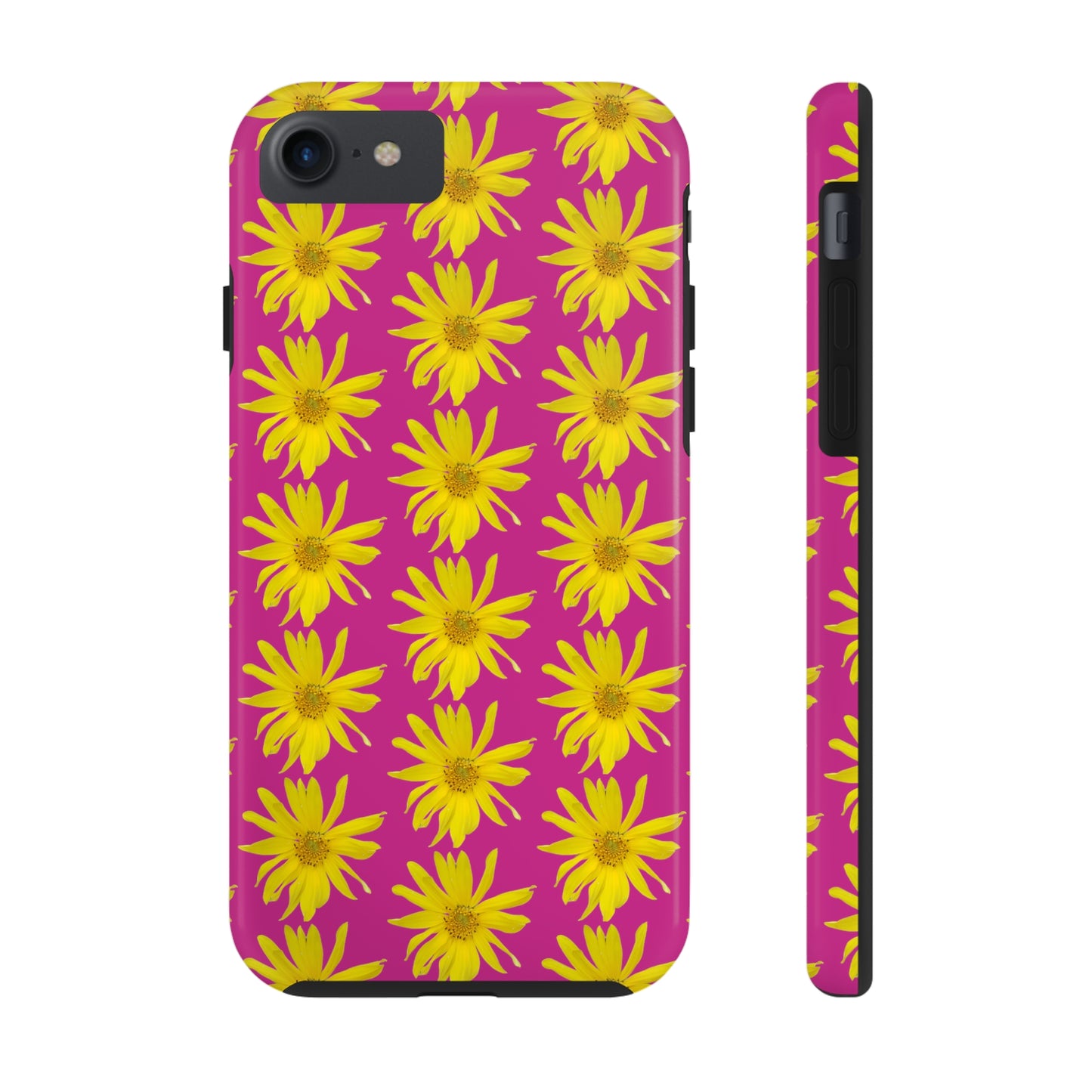 Wild Sunflower Pink Tough Phone Case