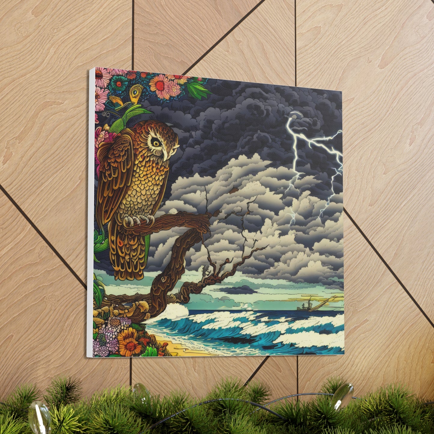 Colorado Owl - Canvas Wall Art