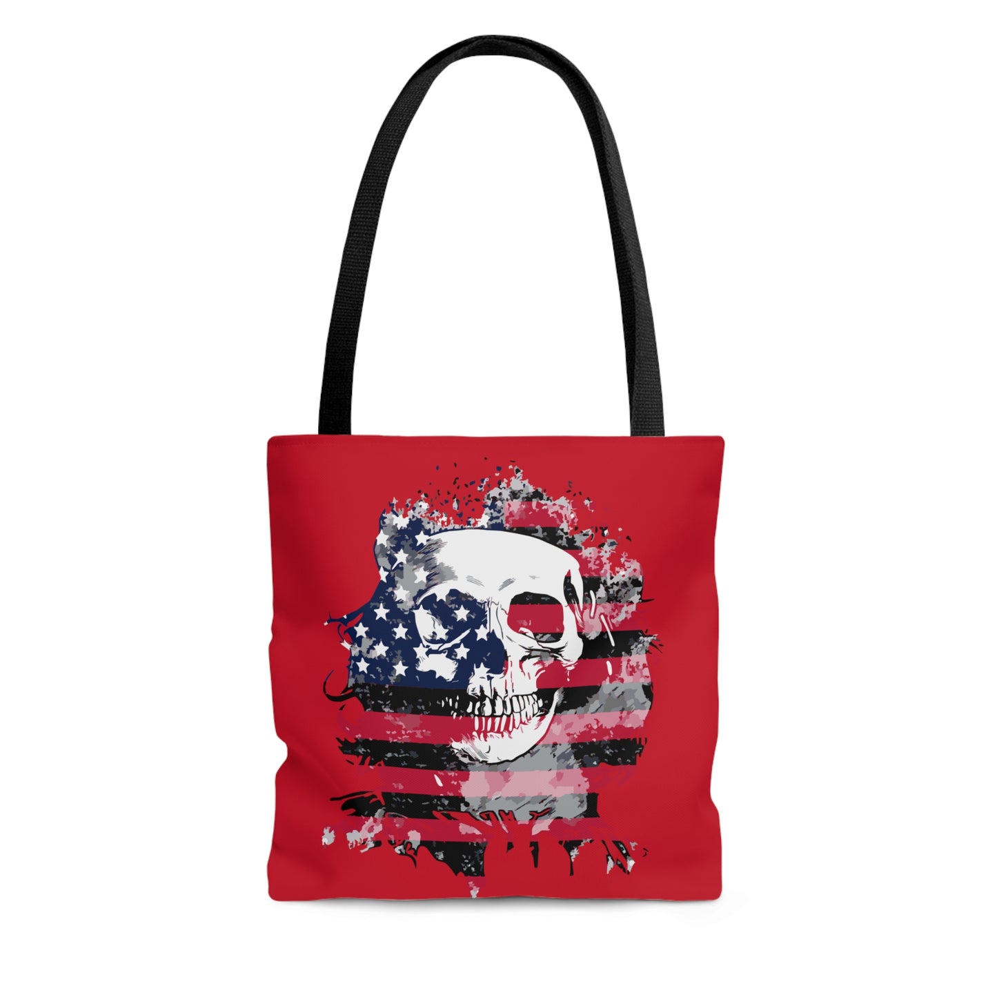 Skull and Flag Tote Bag