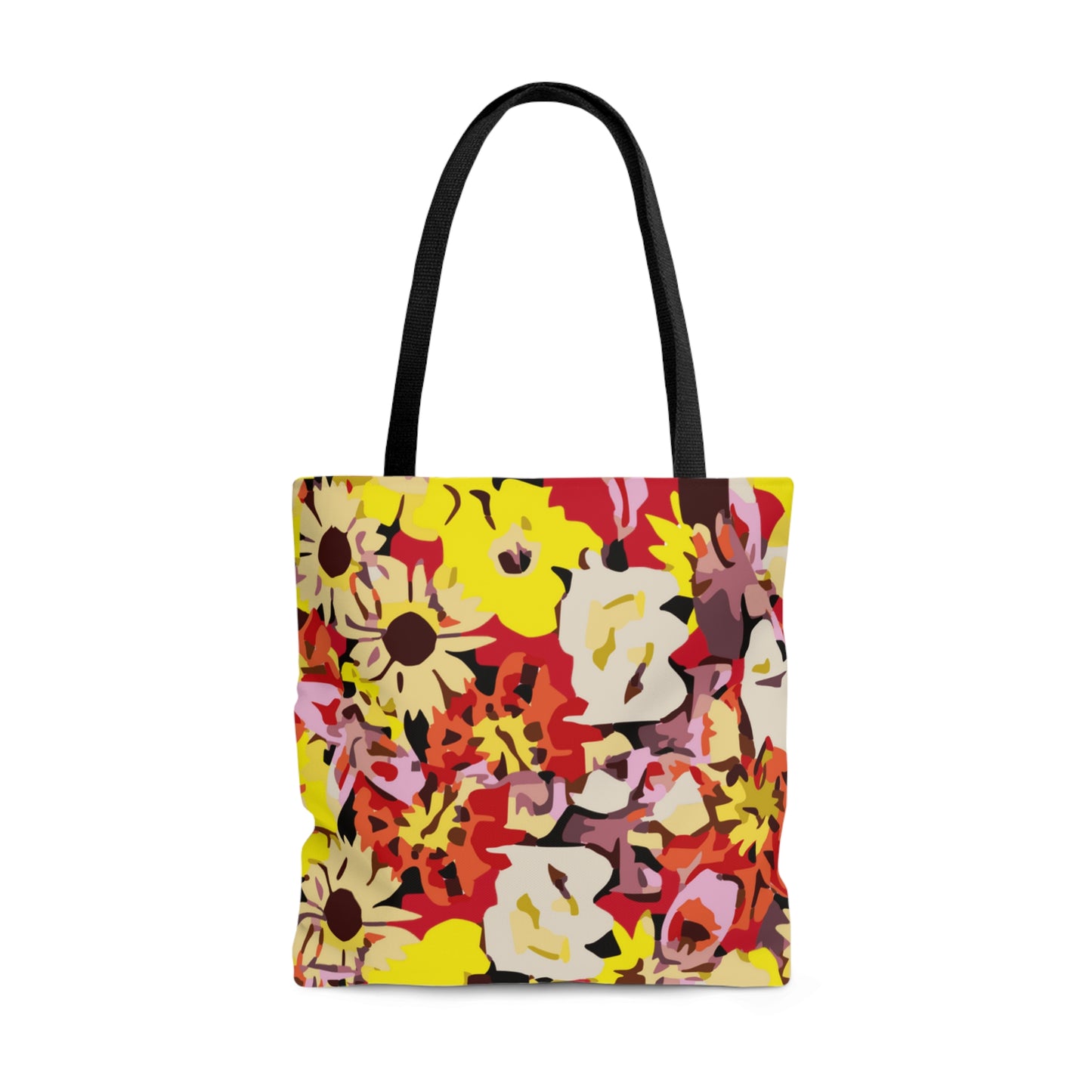 Floral Fusion Tote Bag