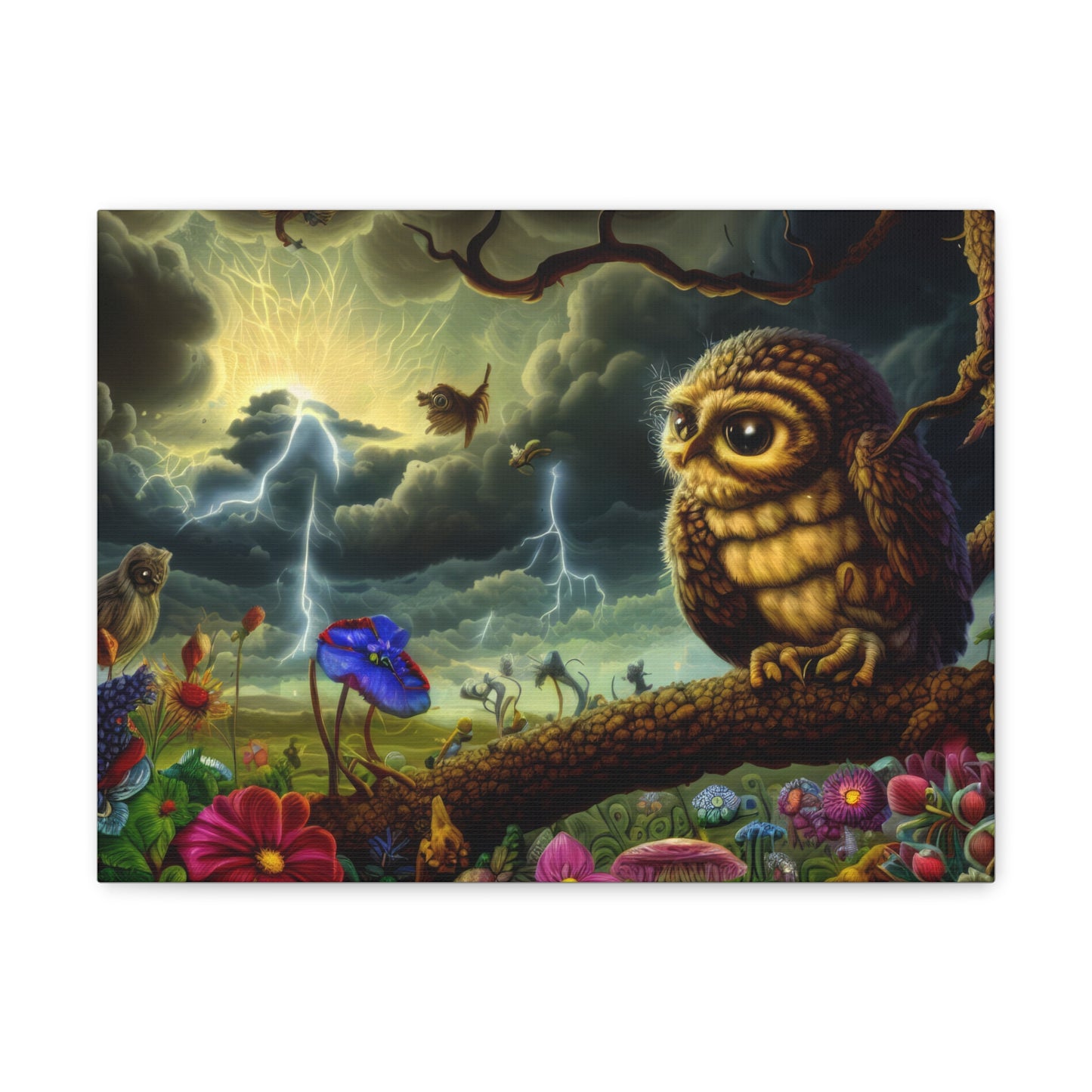 Vermont Owl - Canvas Wall Art