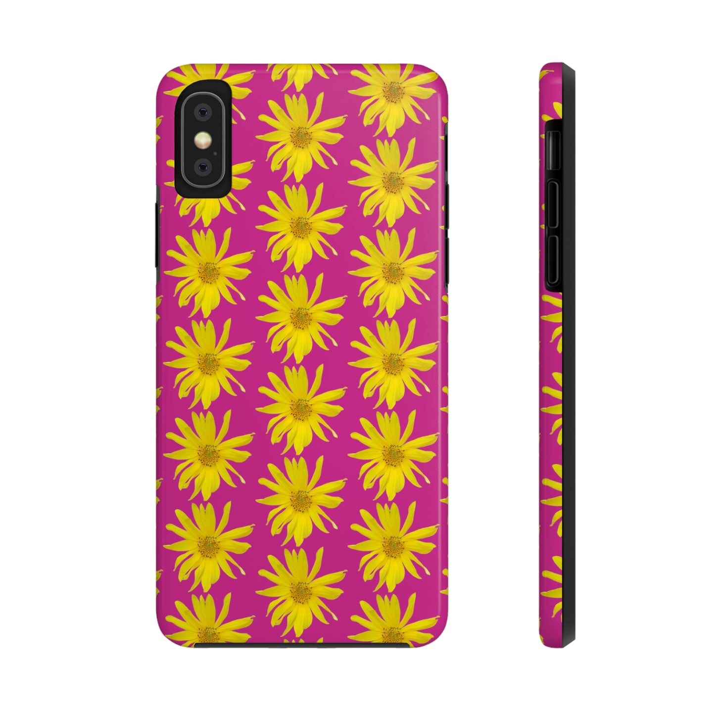 Wild Sunflower Pink Tough Phone Case