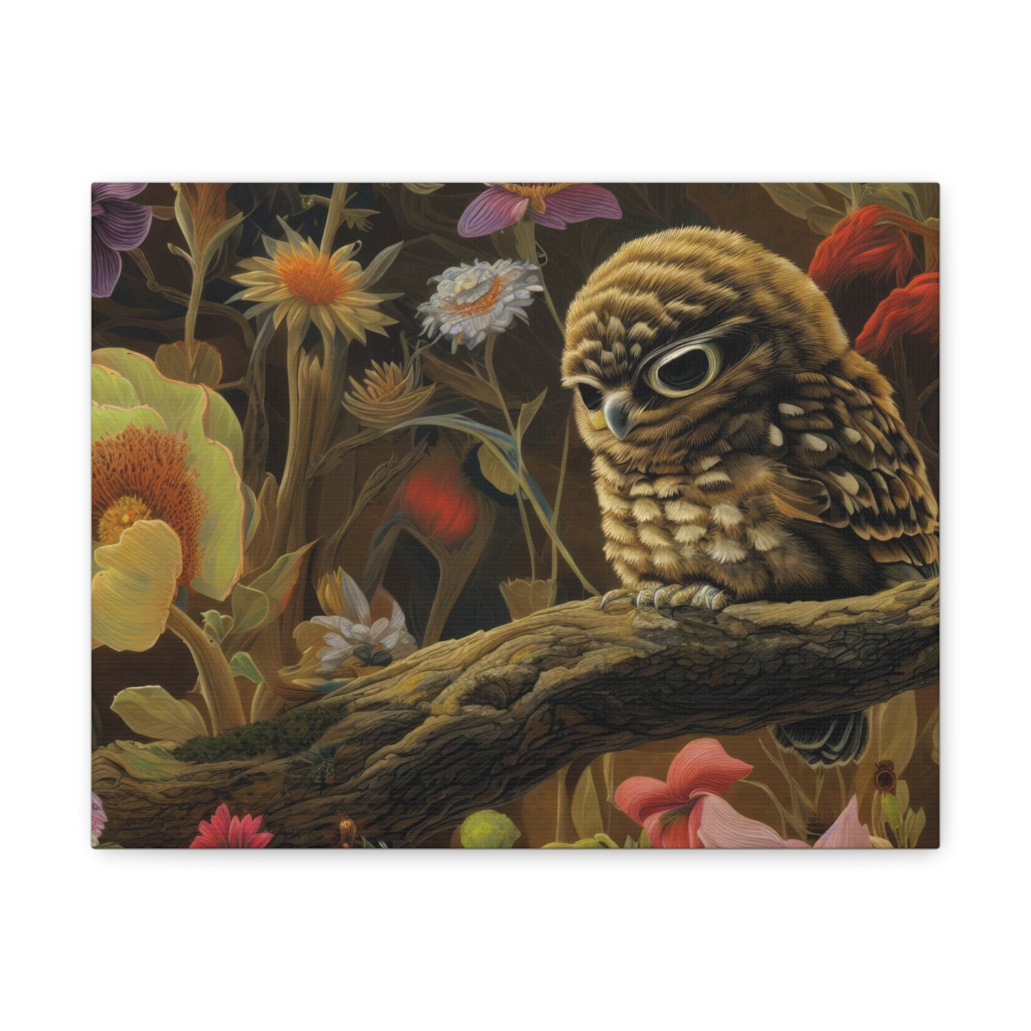 Maine Owl - Canvas Wall Art