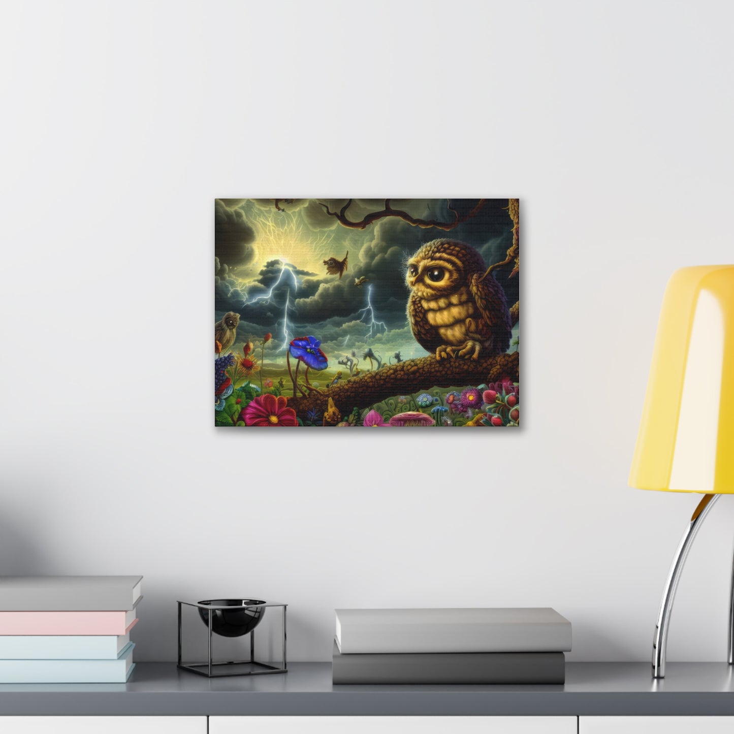 Vermont Owl - Canvas Wall Art