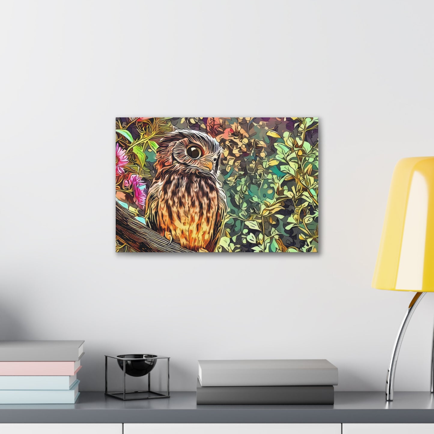 Idaho Owl - Canvas Wall Art