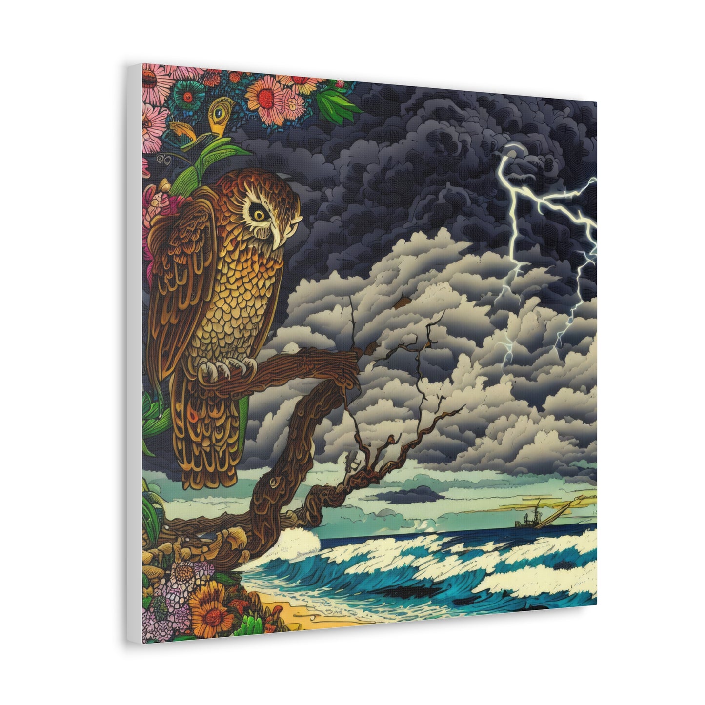 Colorado Owl - Canvas Wall Art