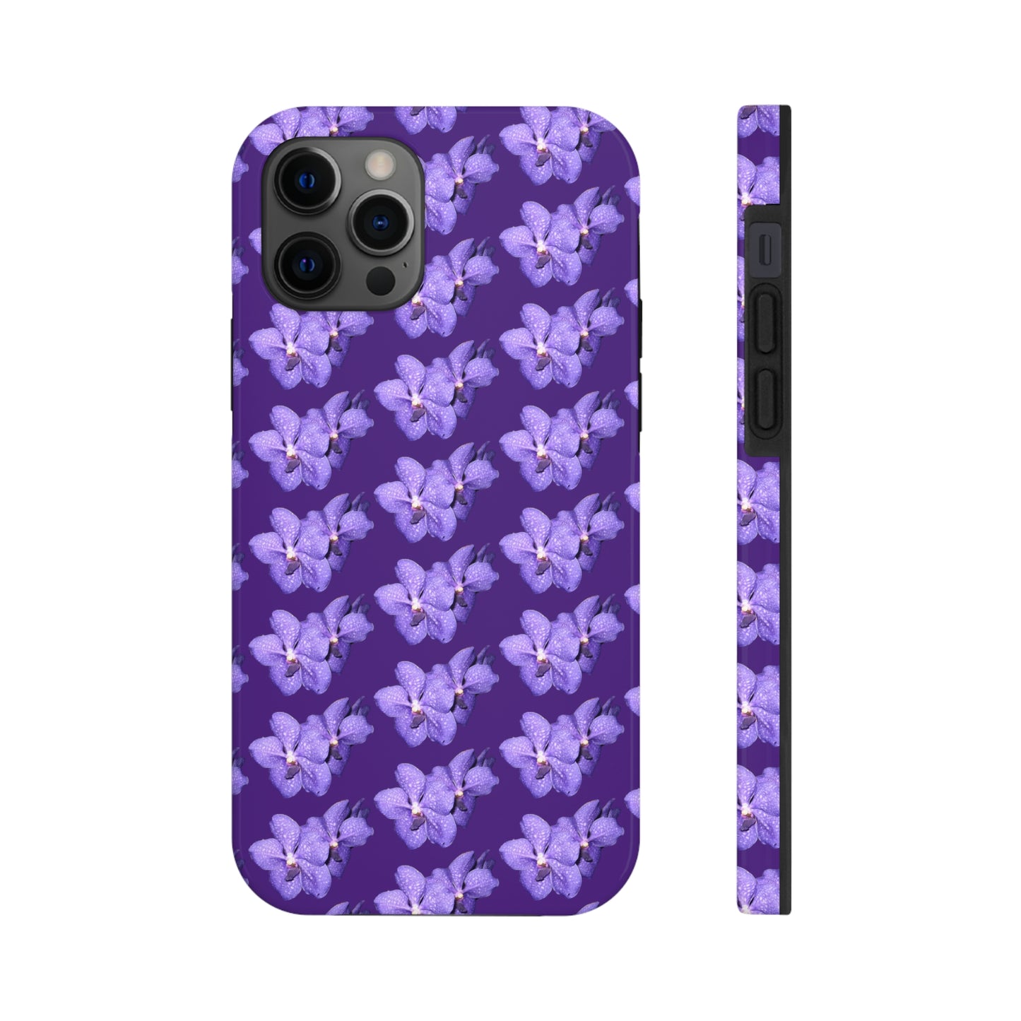 Blue Orchid Purple Tough Phone Case