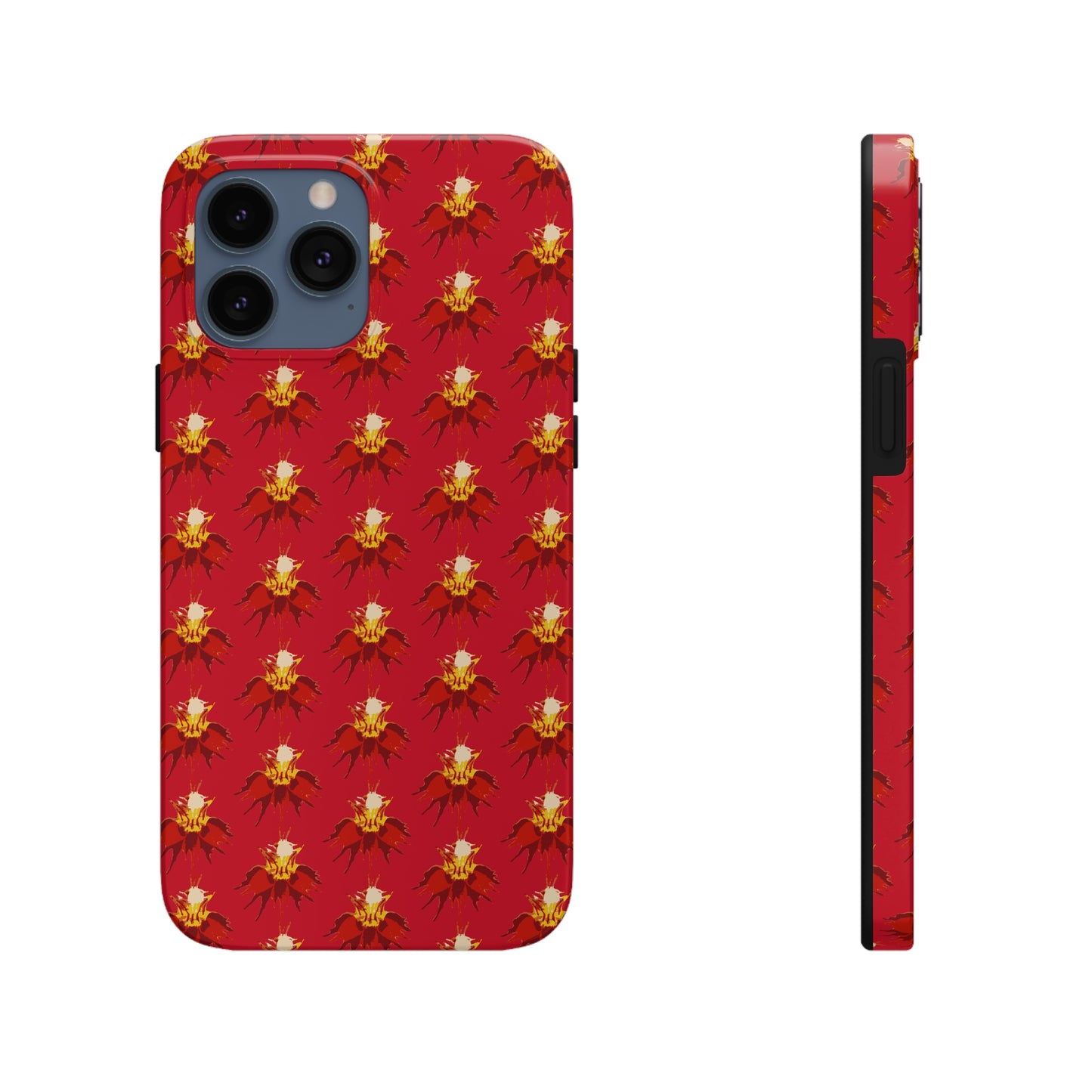 Orchid Sepal Red Tough Phone Case