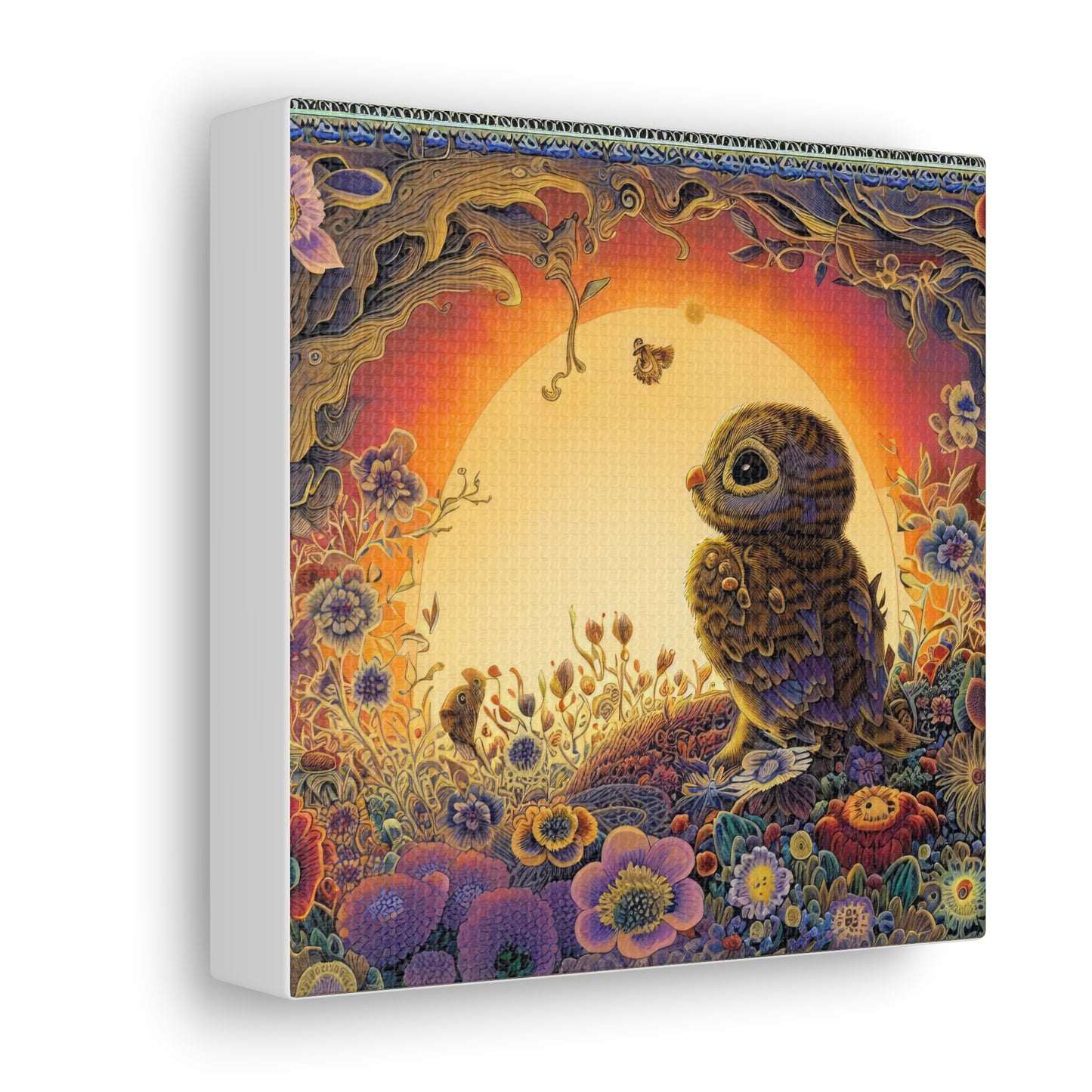 New York Owl - Canvas Wall Art