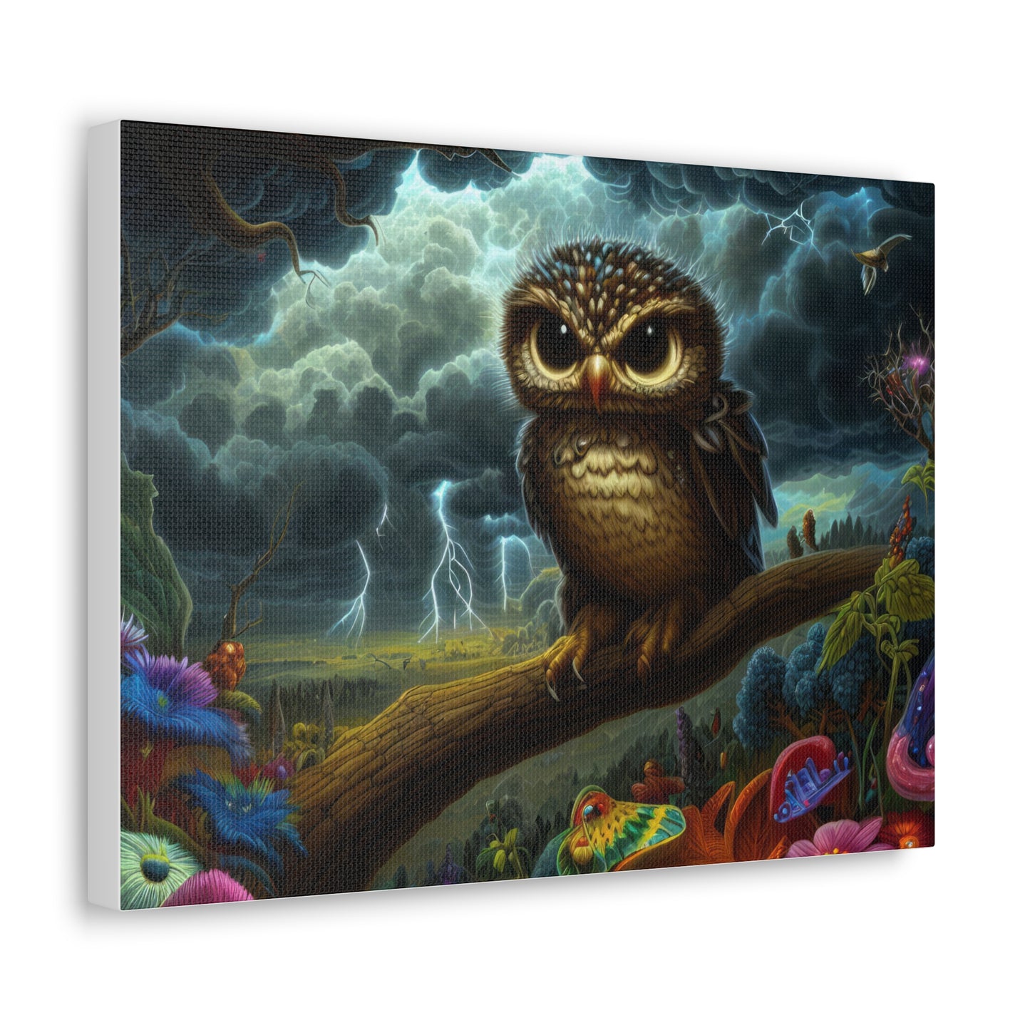 Arkansas Owl - Canvas Wall Art