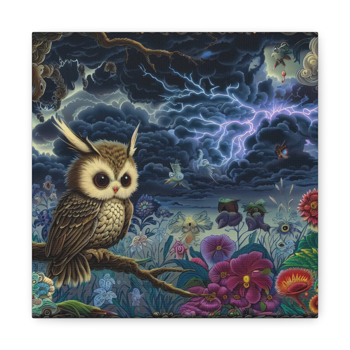 Pennsylvania Owl - Canvas Wall Art