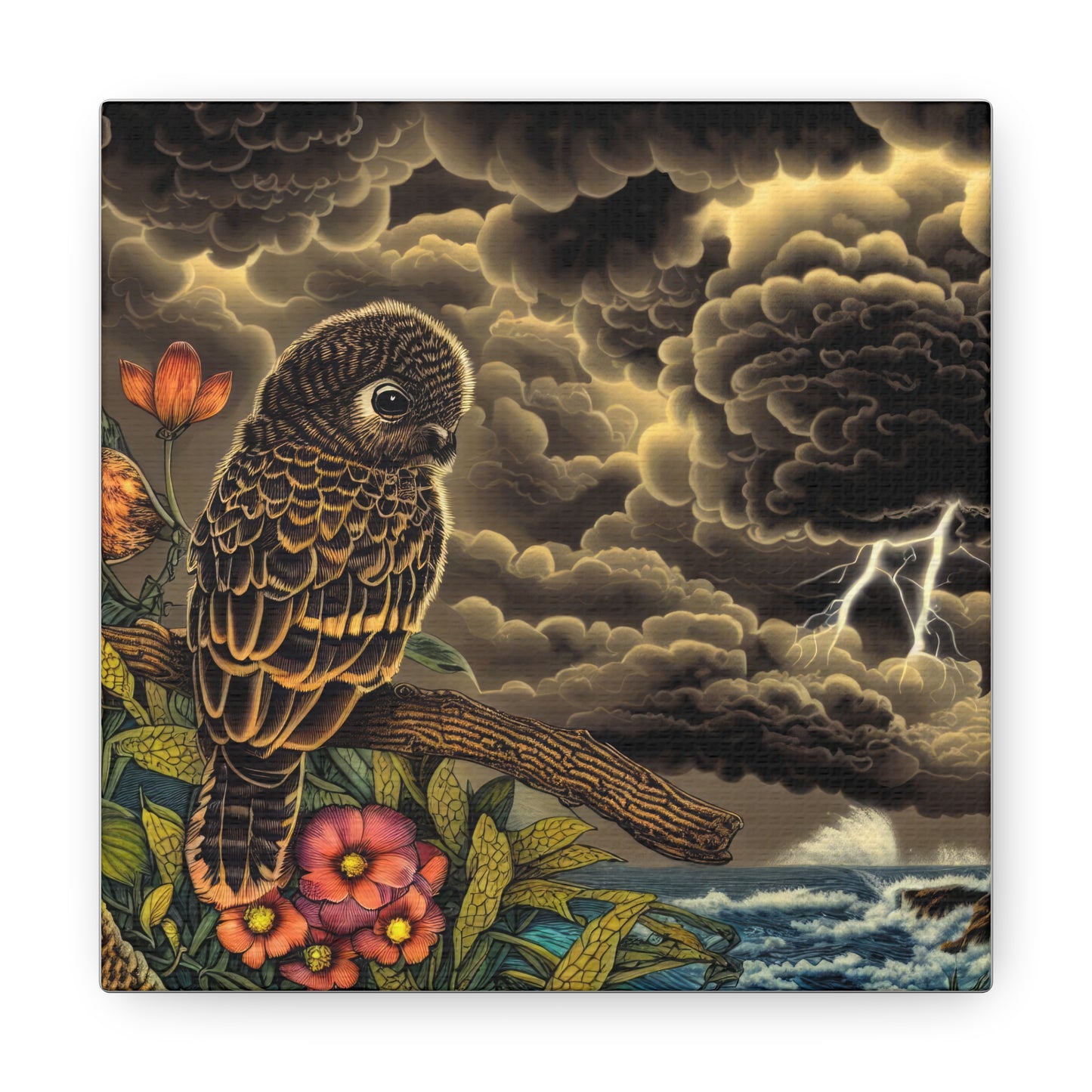 Alabama Owl - Canvas Wall Art