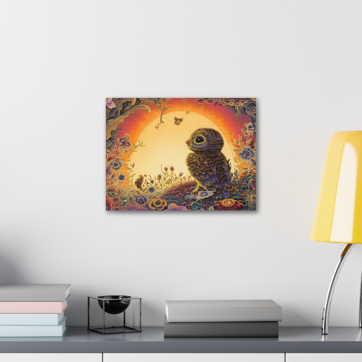 New York Owl - Canvas Wall Art