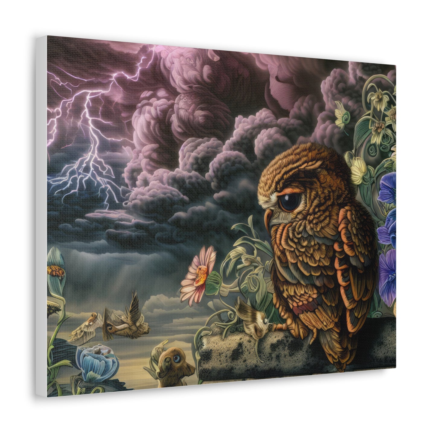 Kentucky Owl - Canvas Wall Art