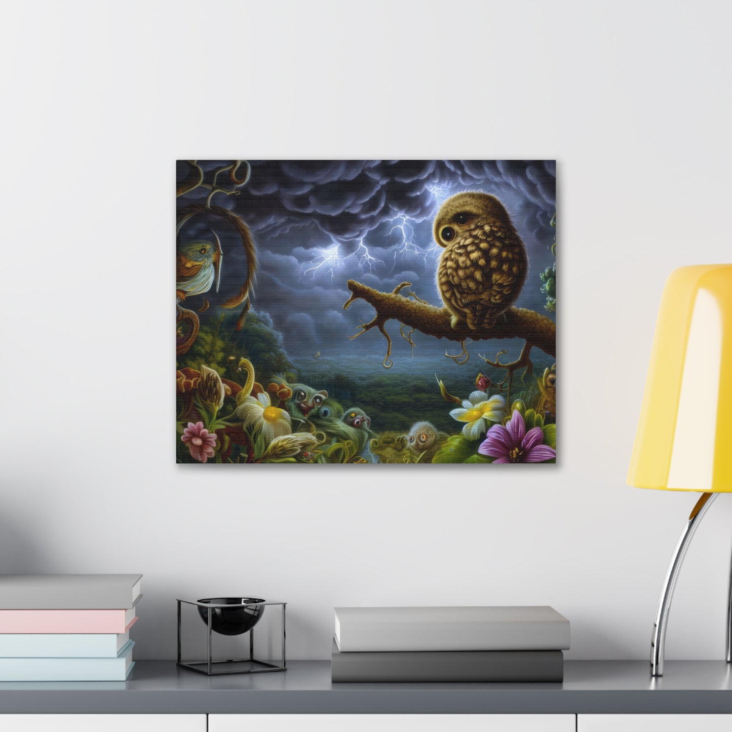 Mississippi Owl - Canvas Wall Art