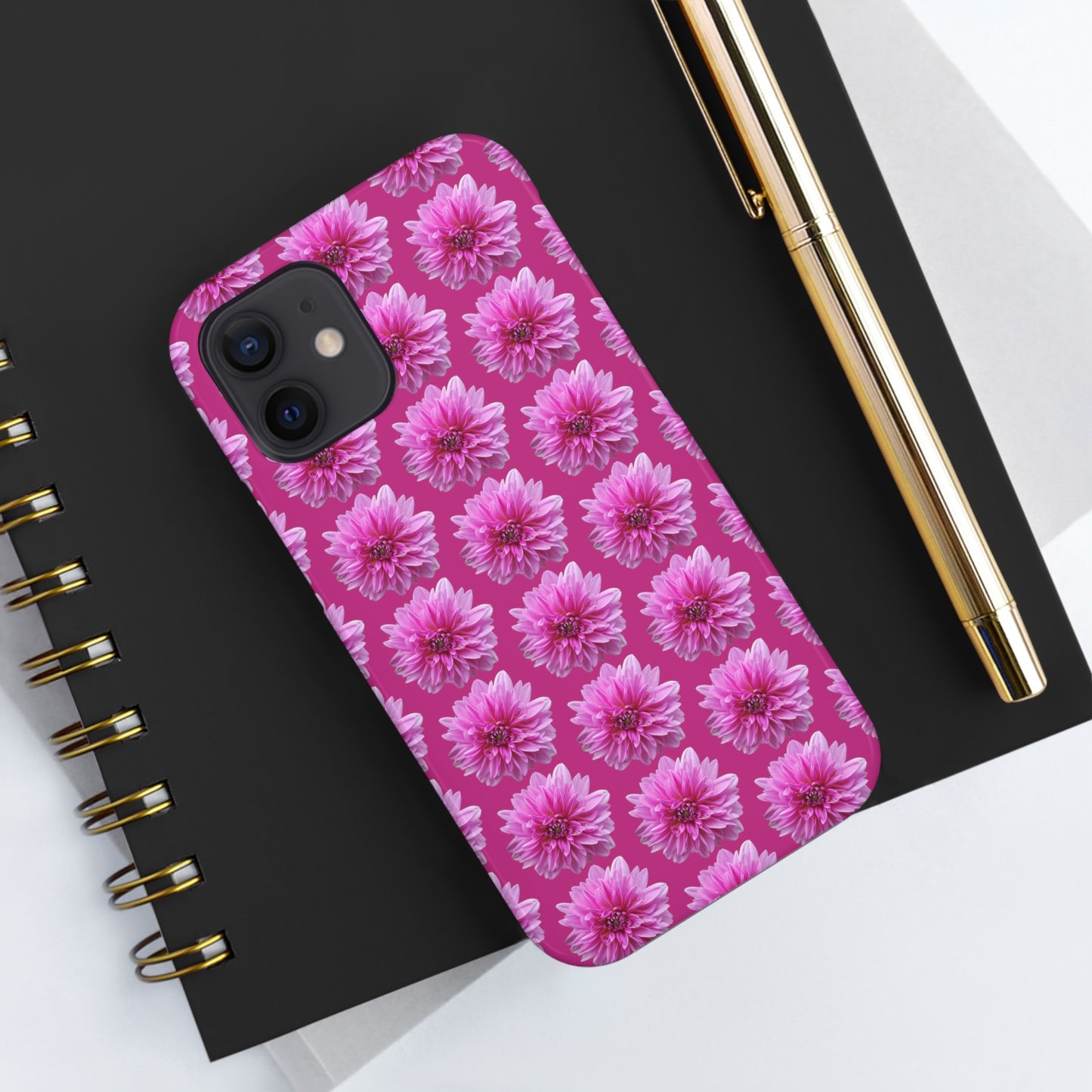 Pink Dahlia Pink Tough Phone Case