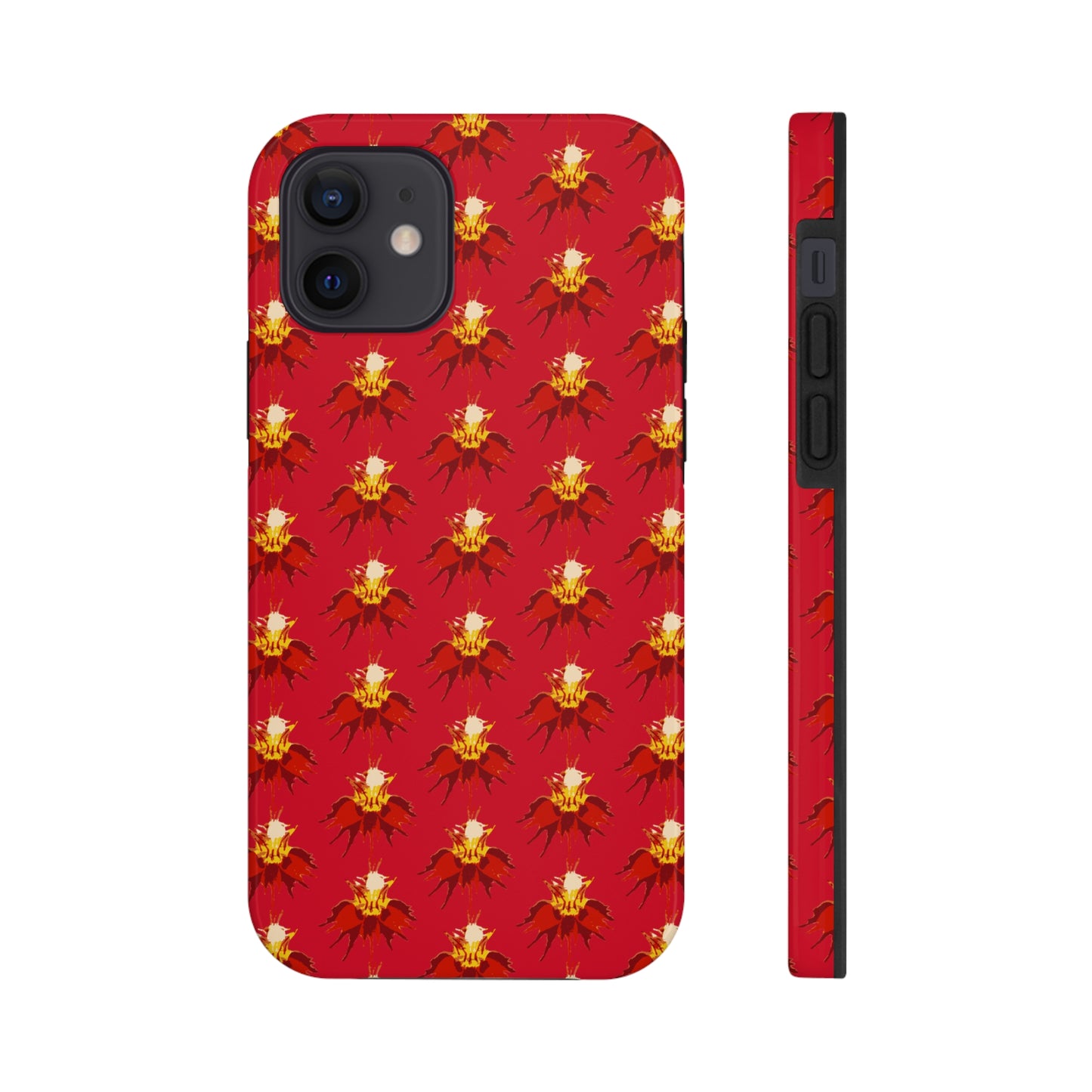 Orchid Sepal Red Tough Phone Case