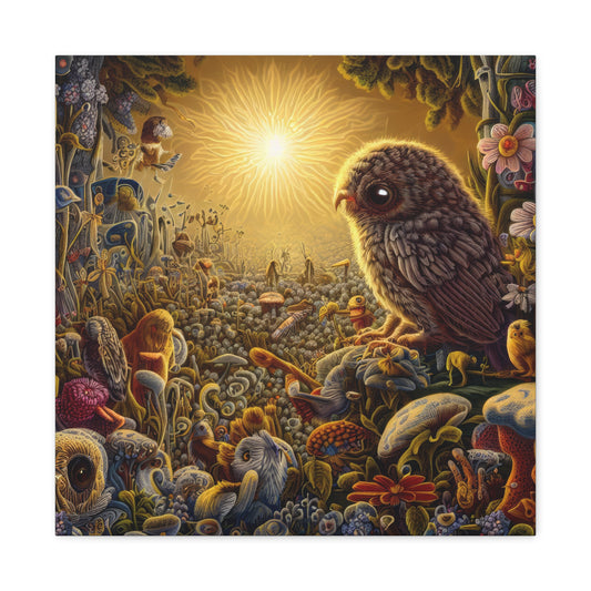 Virginia Owl - Canvas Wall Art
