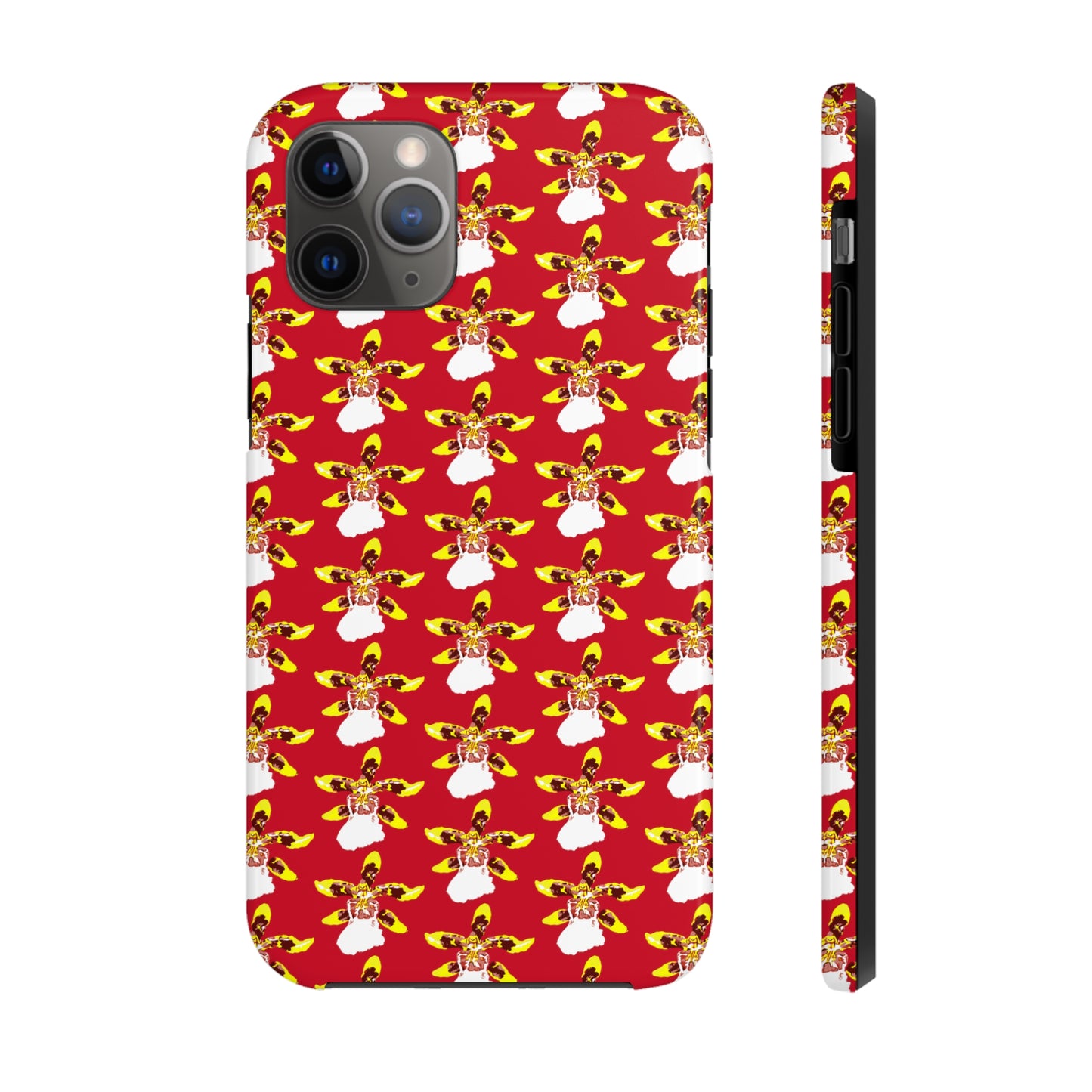 Tiger Orchid Red Tough Phone Case