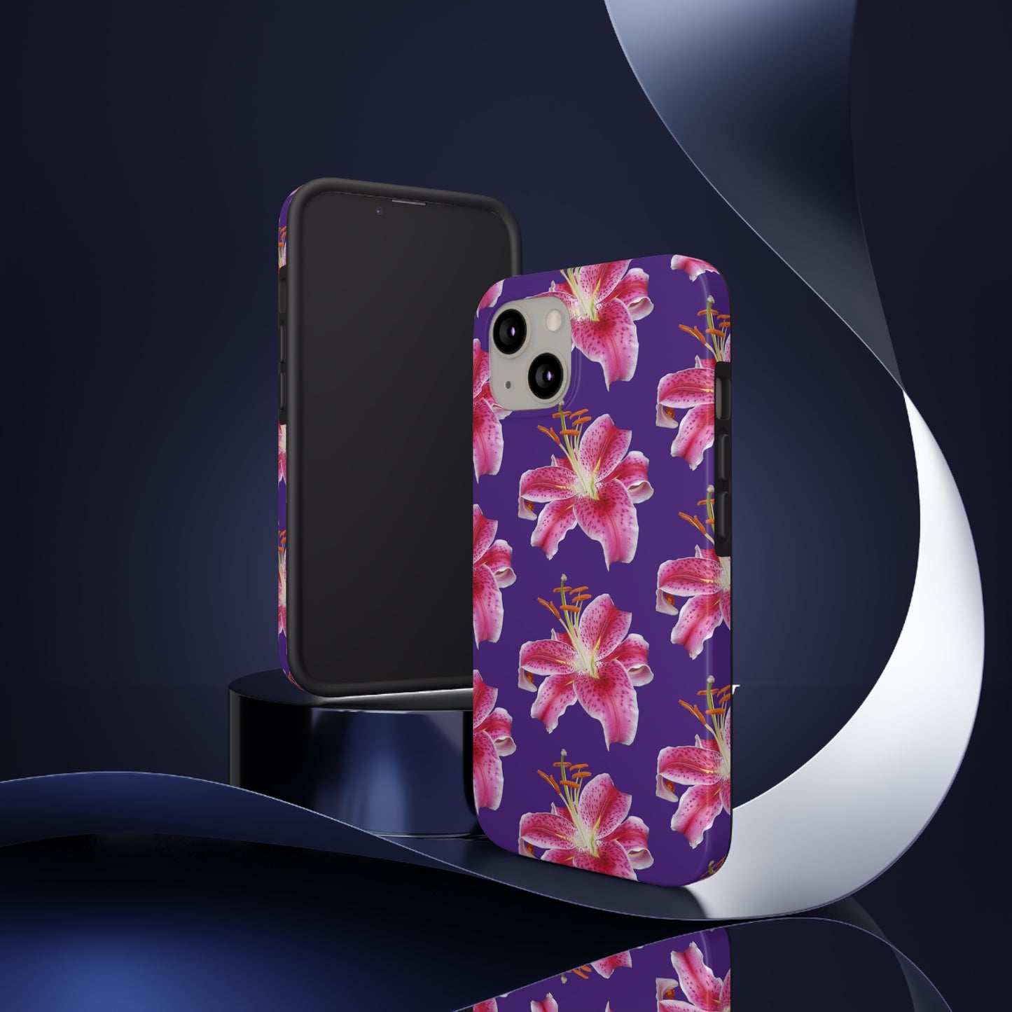 Stargazer Lily Purple Tough Phone Case