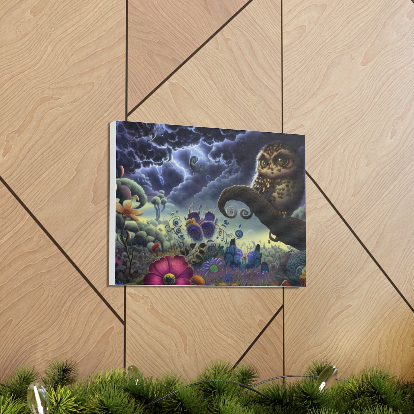 Adonis Owl - Canvas Wall Art