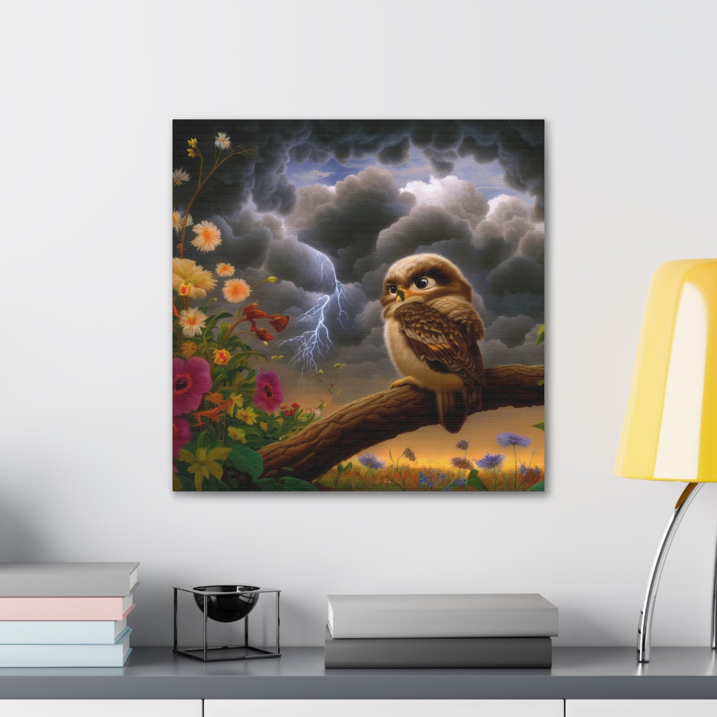 Maryland Owl - Canvas Wall Art