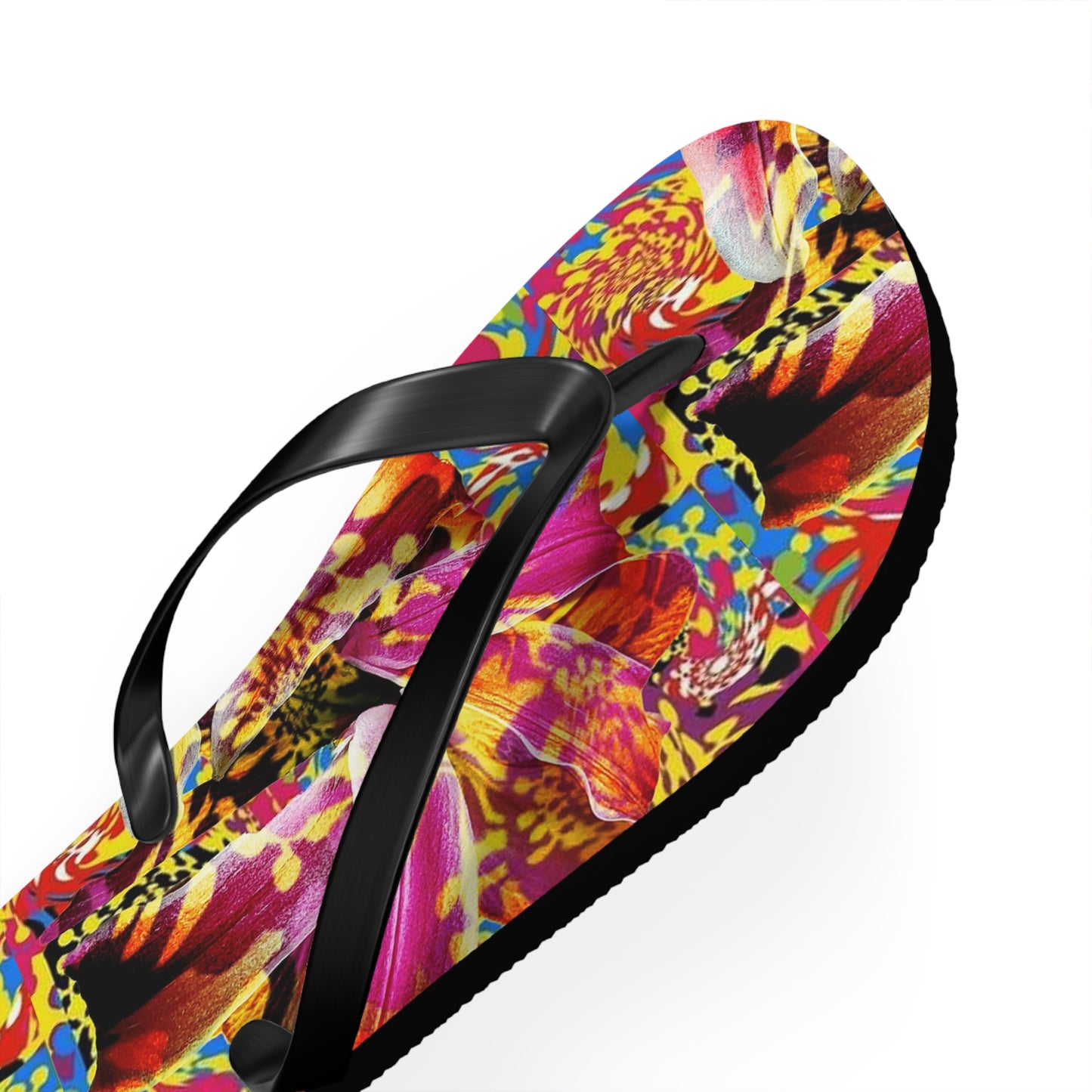 Floral Fiesta Flip Flops