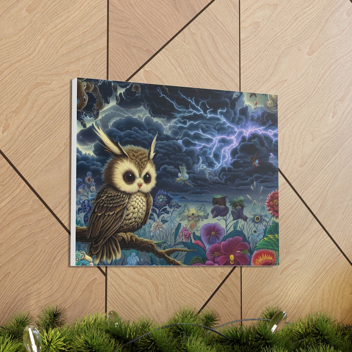 Pennsylvania Owl - Canvas Wall Art