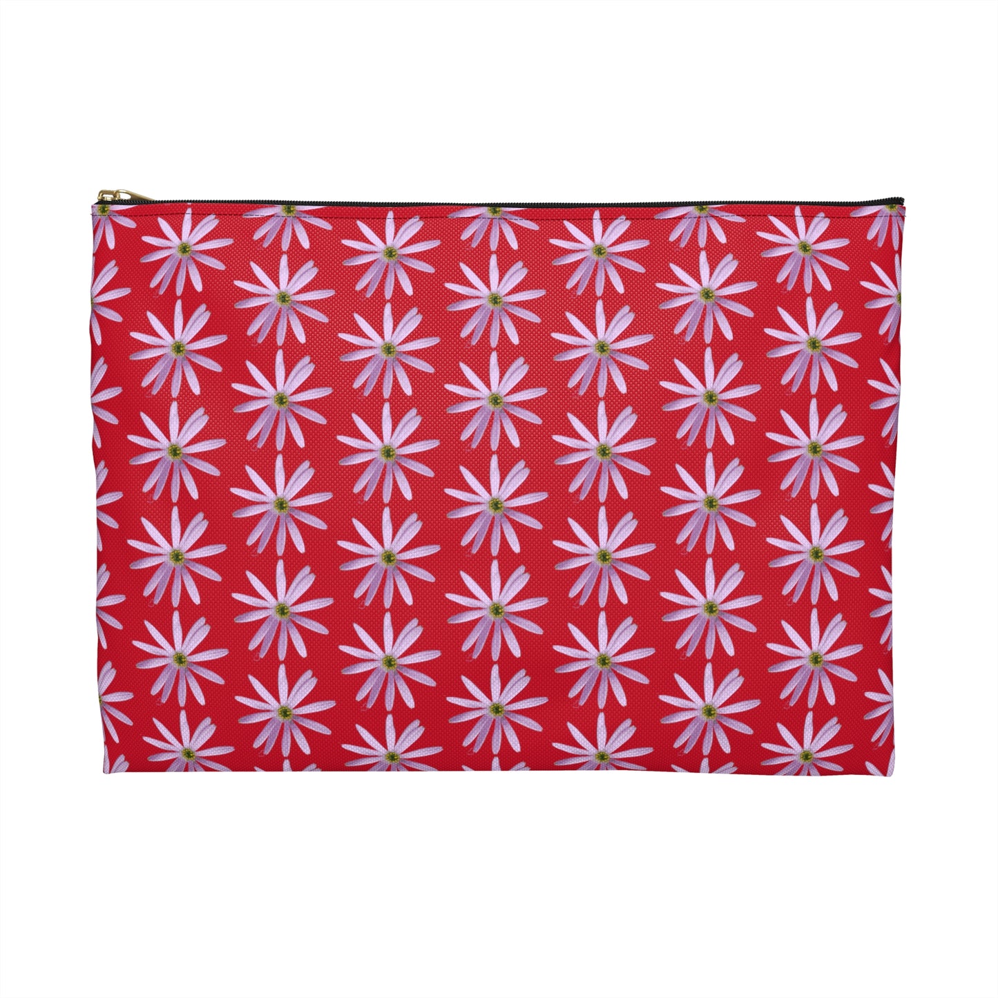 Aster Red Accessory Pouch