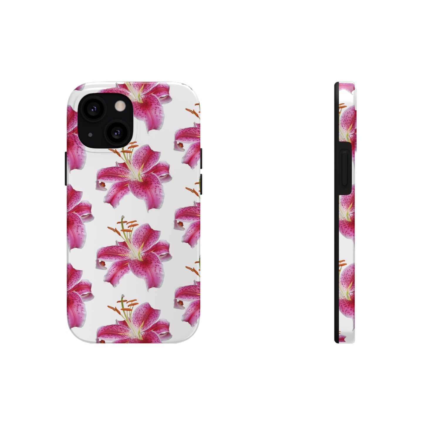 Stargazer Lily White Tough Phone Case