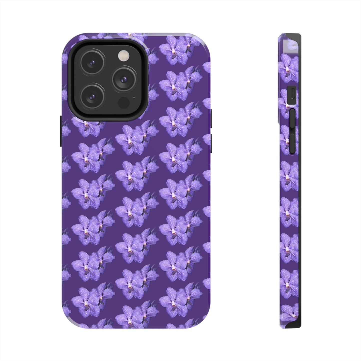 Blue Orchid Purple Tough Phone Case