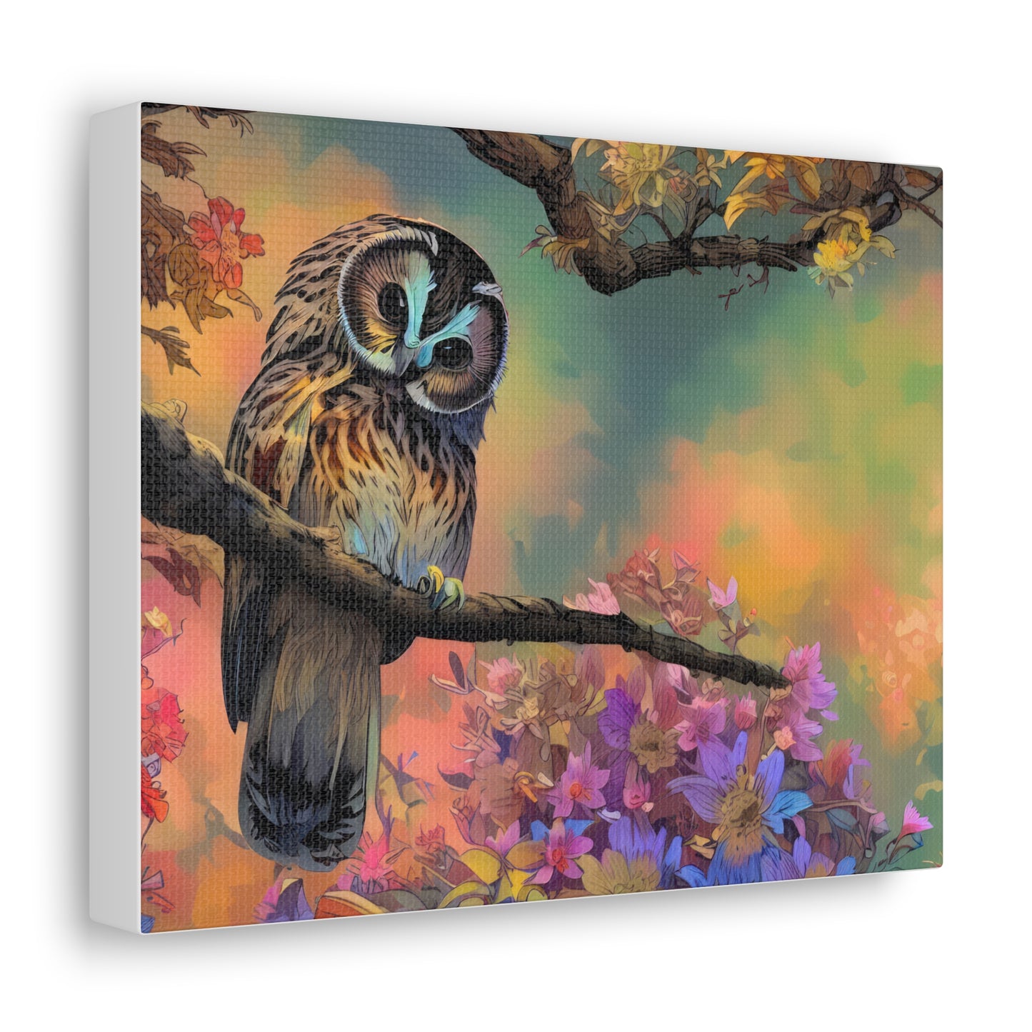 Kansas Owl - Canvas Wall Art