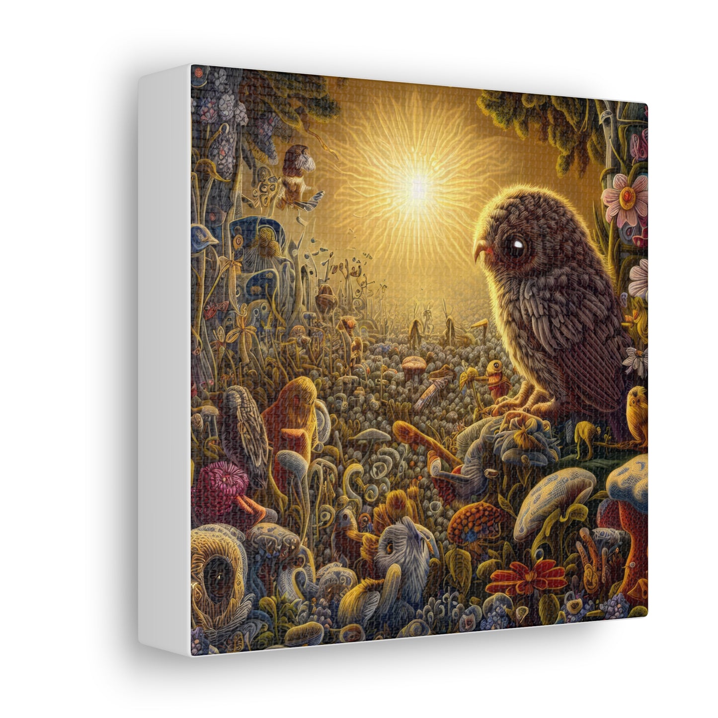 Virginia Owl - Canvas Wall Art