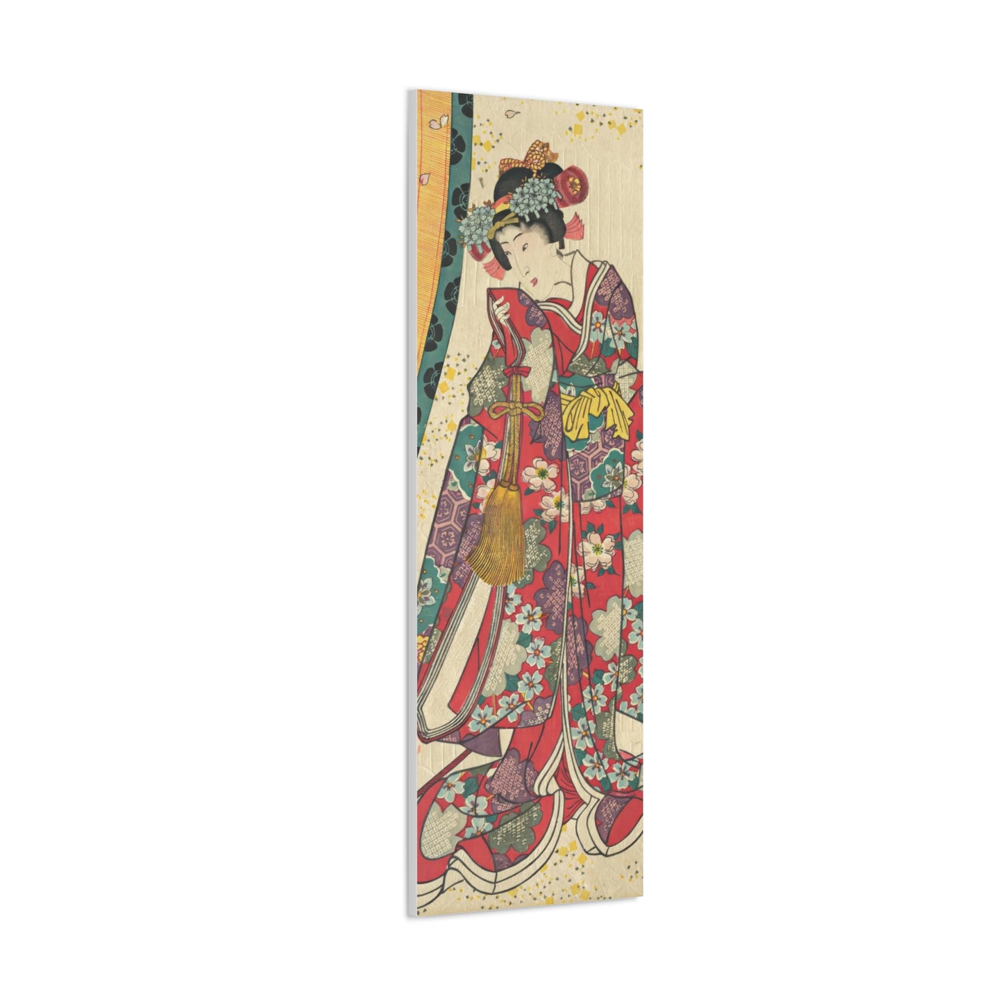 Utagawa Kunisada - Parody of the Third Princess and Kashiwagi Wall Art