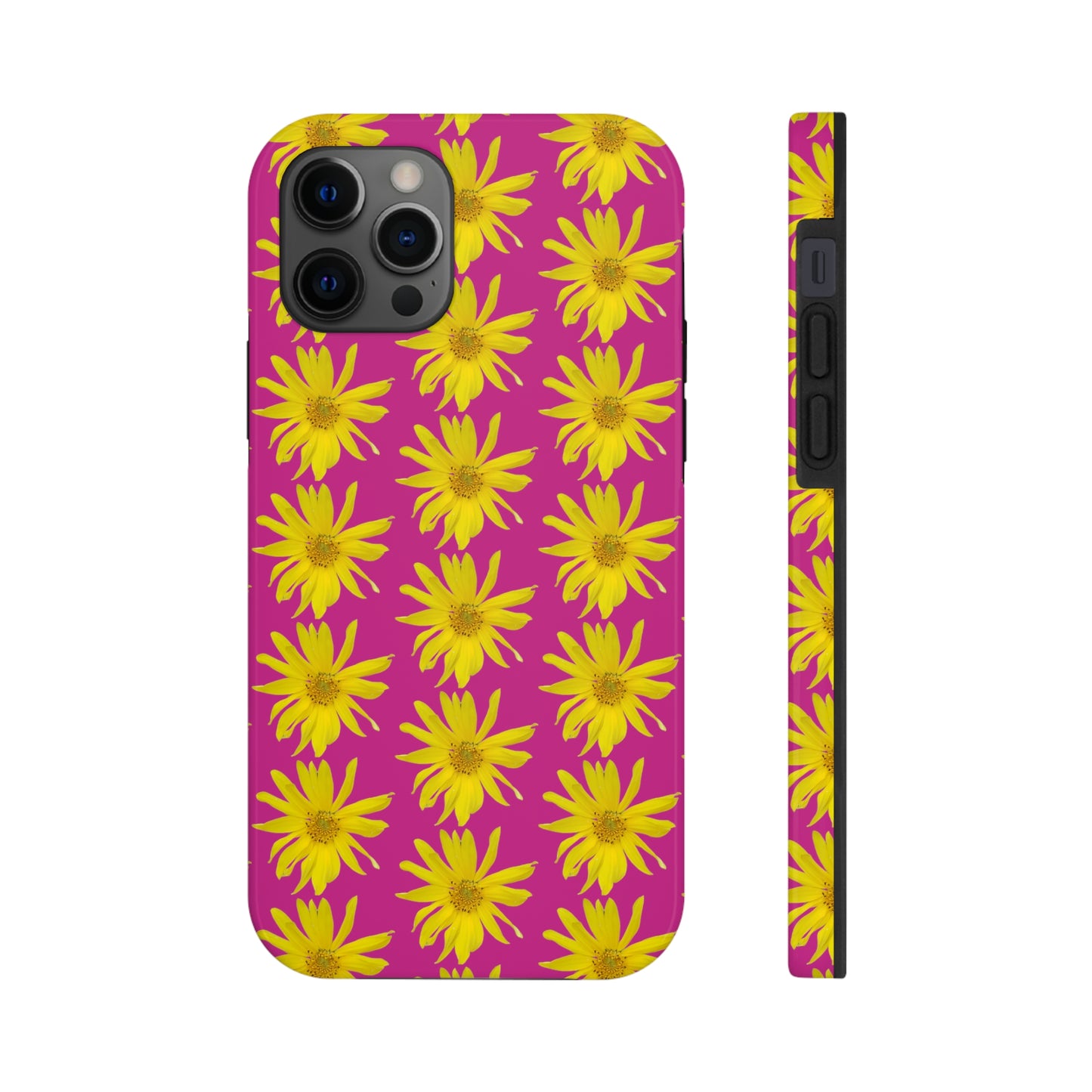 Wild Sunflower Pink Tough Phone Case