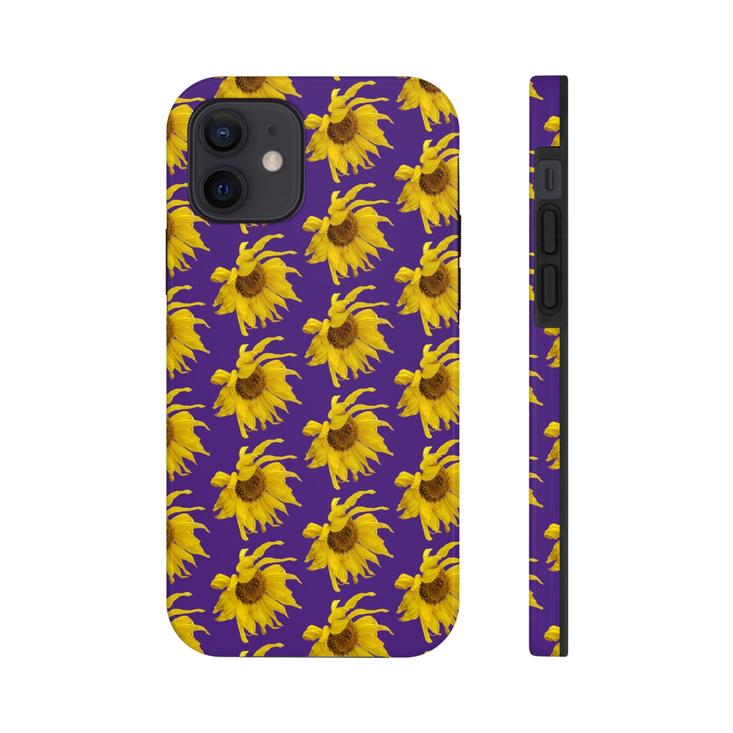 Fall Sunflower Purple Tough Phone Case