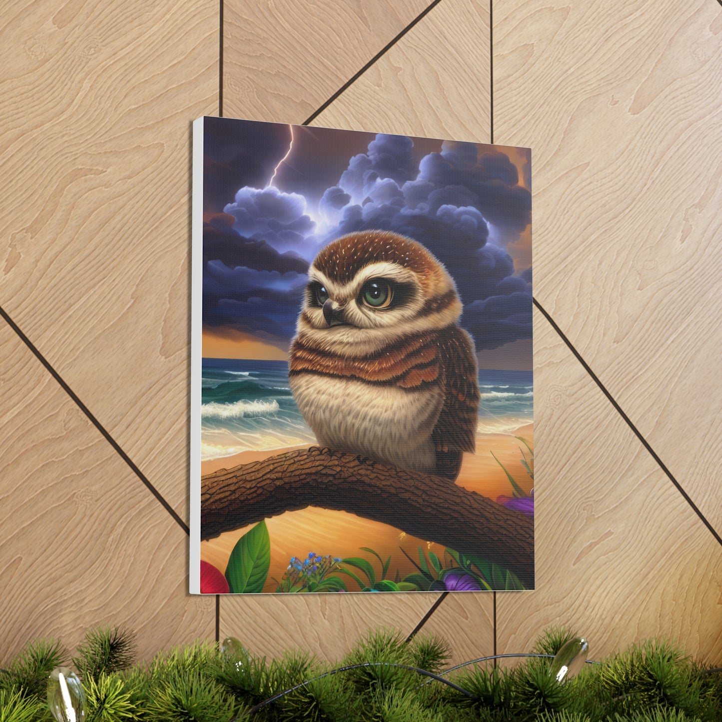 Florida Owl  - Canvas Wall Art